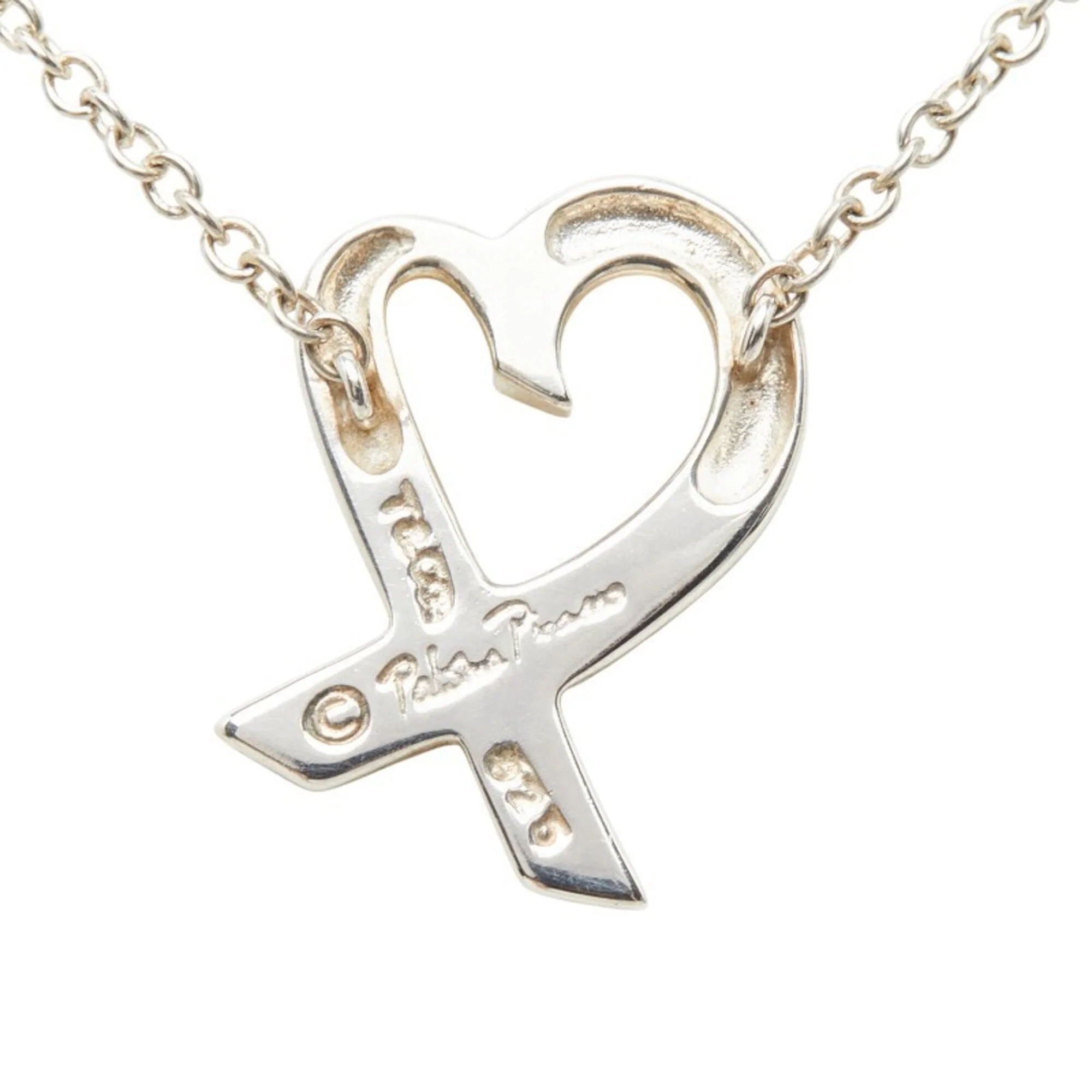 Loving Heart Pendant Necklace Sterling Silver - Image 3
