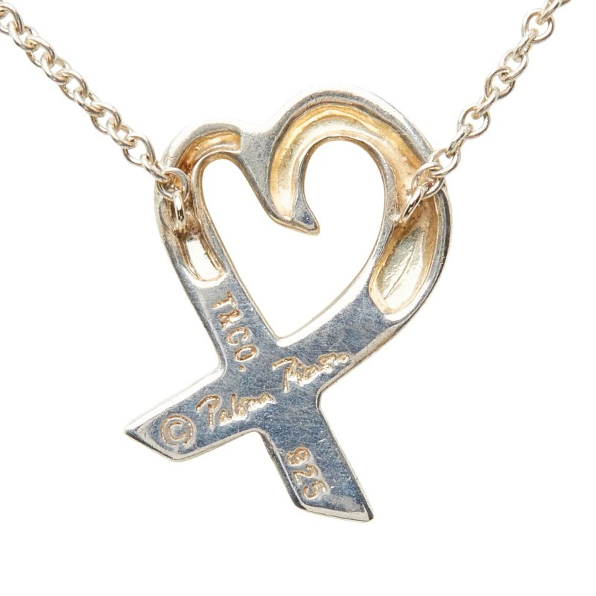 Loving Heart Pendant Necklace Sterling Silver - Image 3