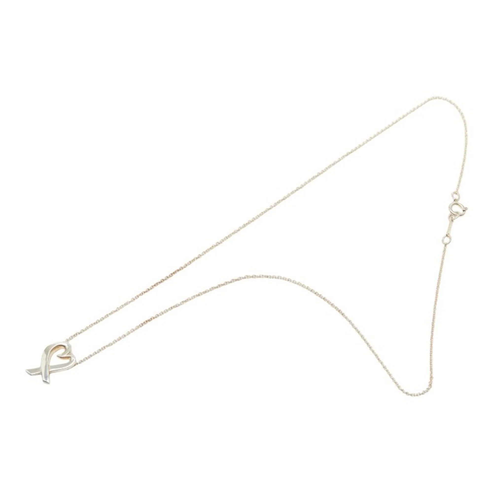 Loving Heart Pendant Necklace Sterling Silver - Image 4