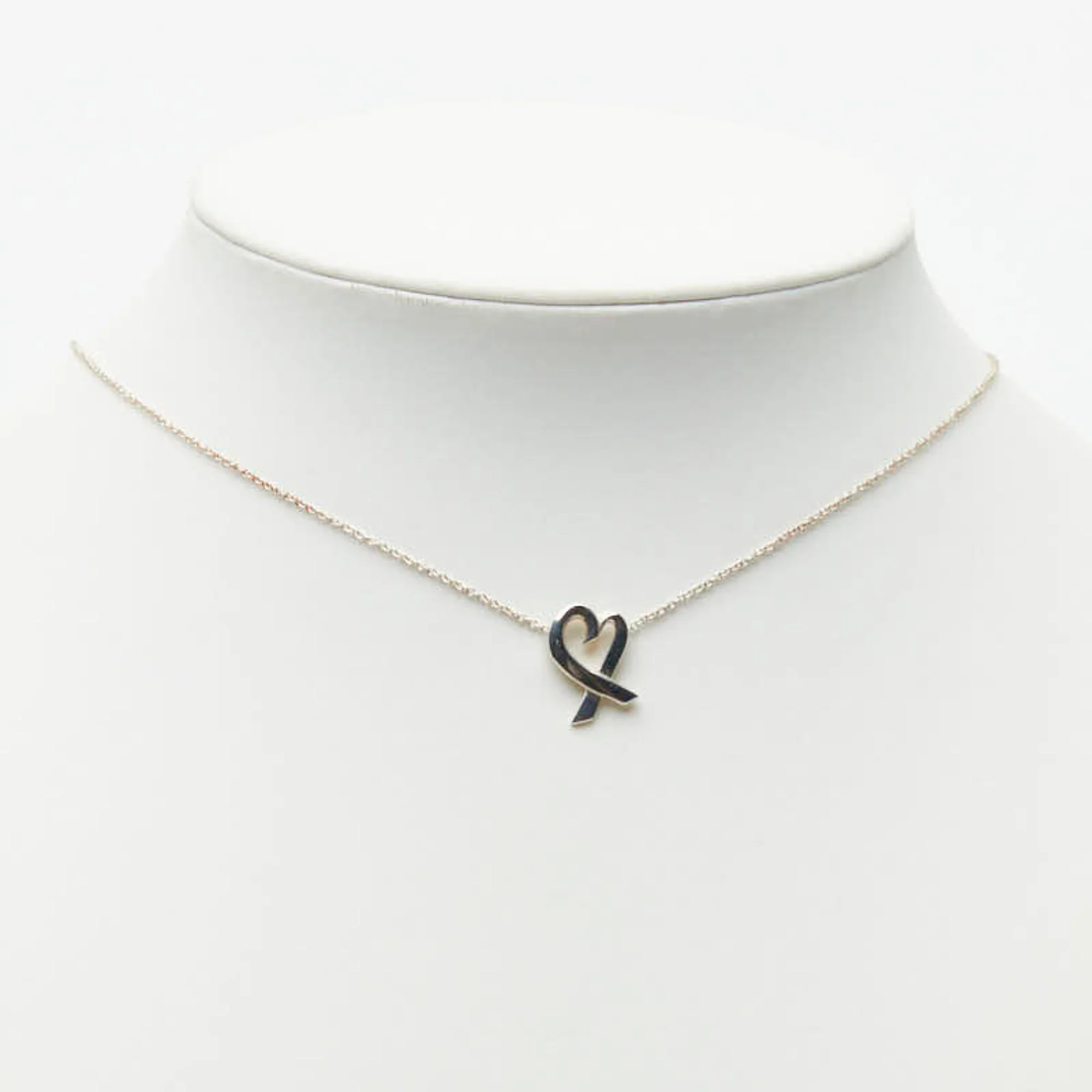 Loving Heart Pendant Necklace Sterling Silver - Image 7