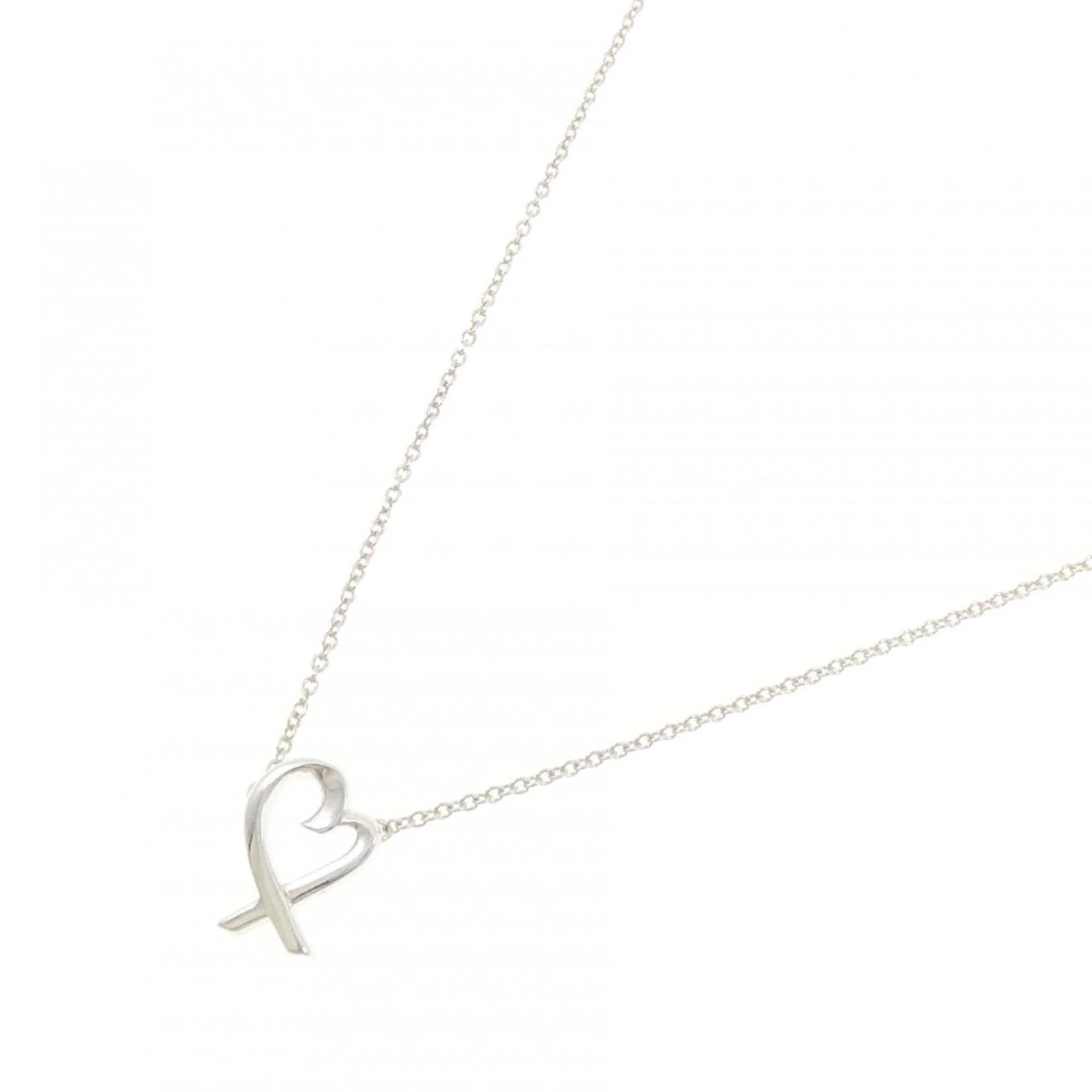 Loving Heart Pendant Necklace Sterling Silver - Image 2