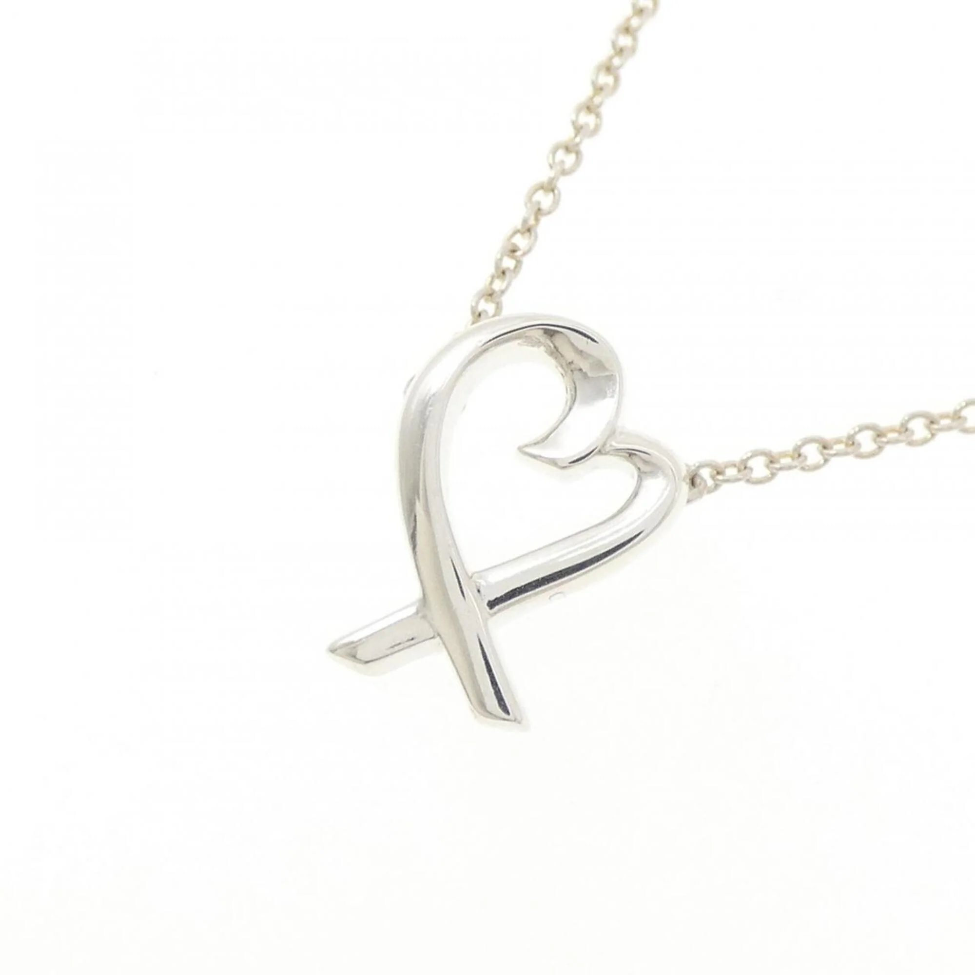 Loving Heart Pendant Necklace Sterling Silver - Image 3