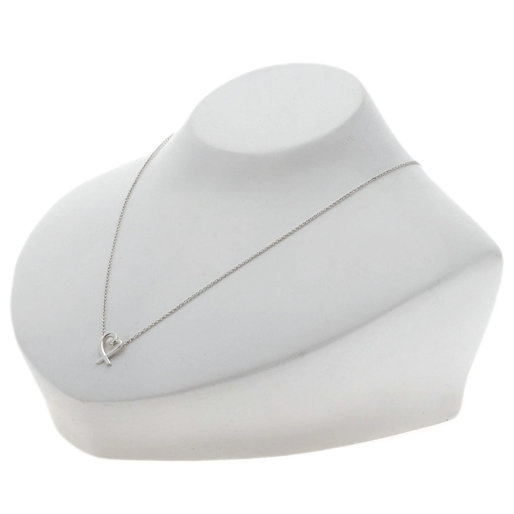 Loving Heart Pendant Necklace Sterling Silver - Image 4