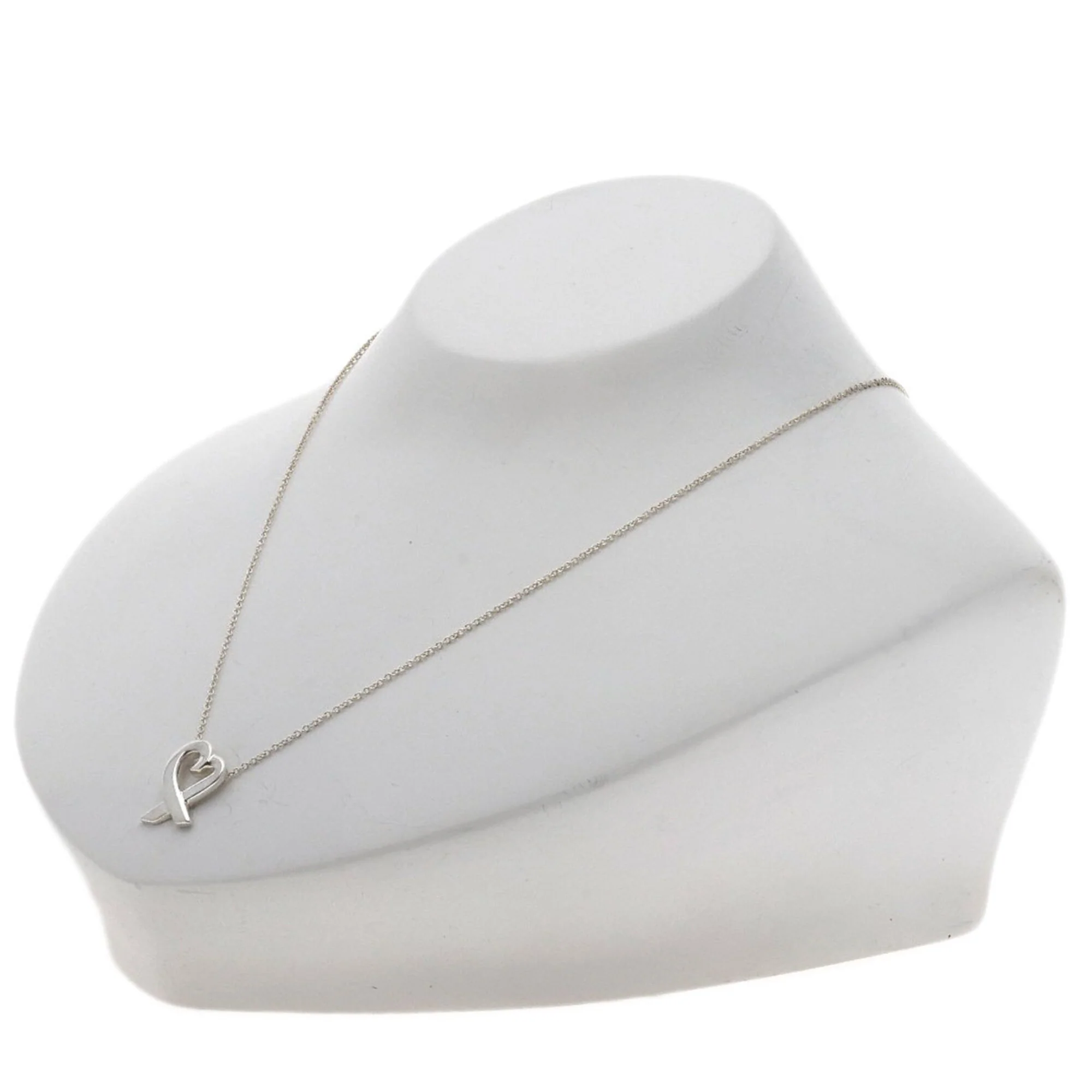 Loving Heart Pendant Necklace Sterling Silver - Image 4