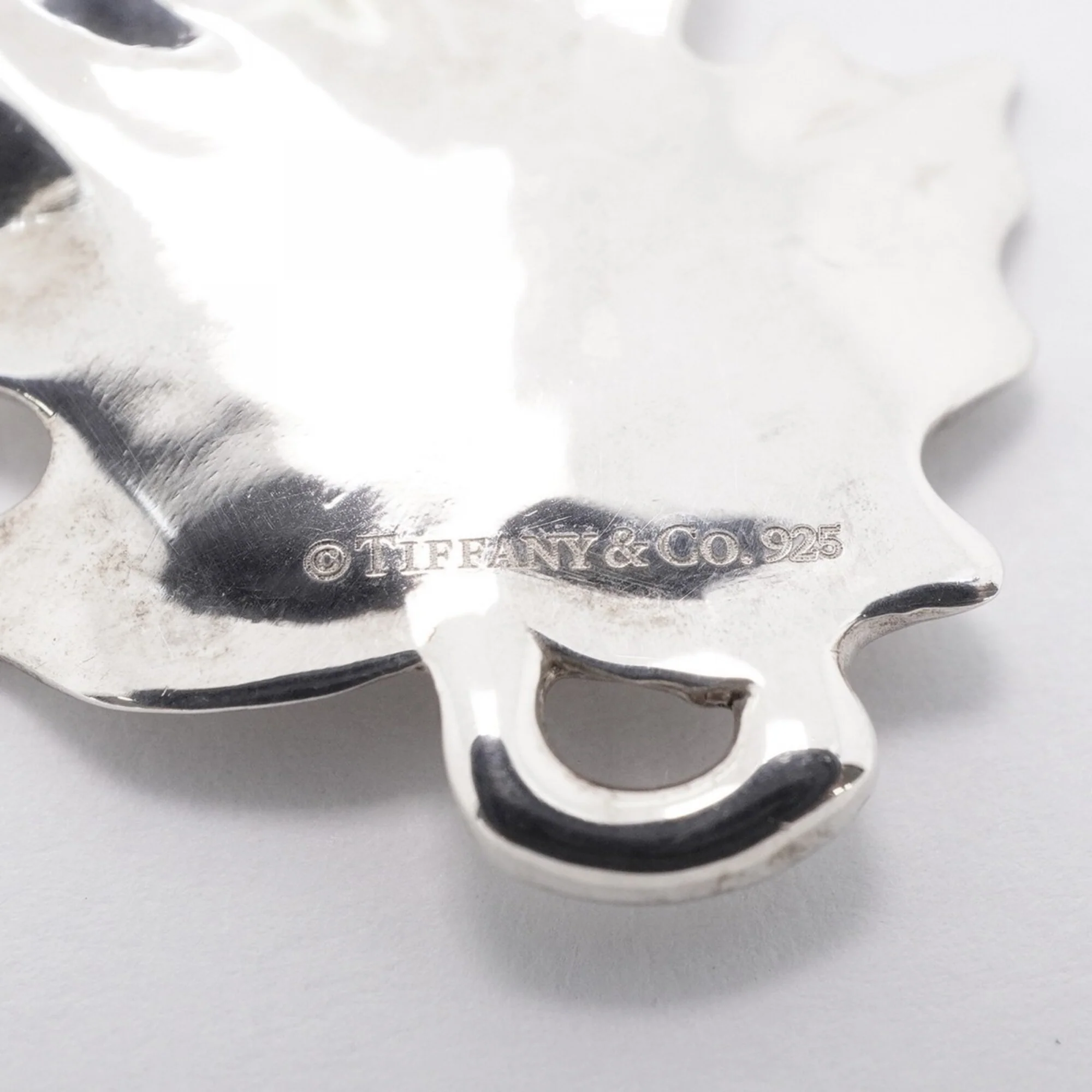Maple Leaf Pendant Necklace Sterling Silver - Image 6