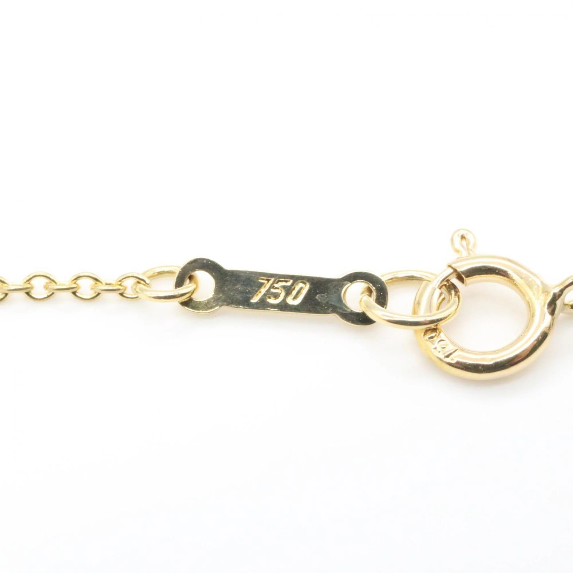 Open Heart Pendant Necklace 18K Yellow Gold 13mm - Image 4