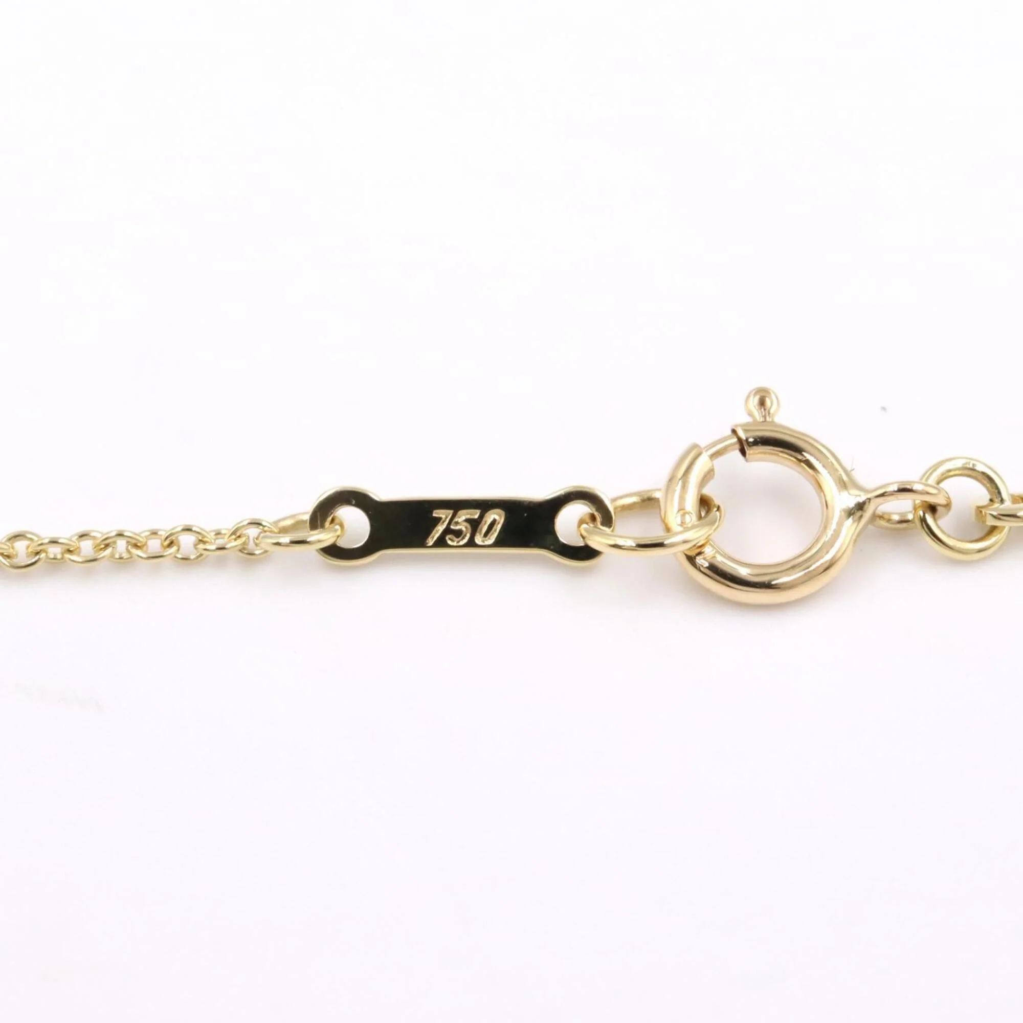 Open Heart Pendant Necklace 18K Yellow Gold 14mm - Image 5