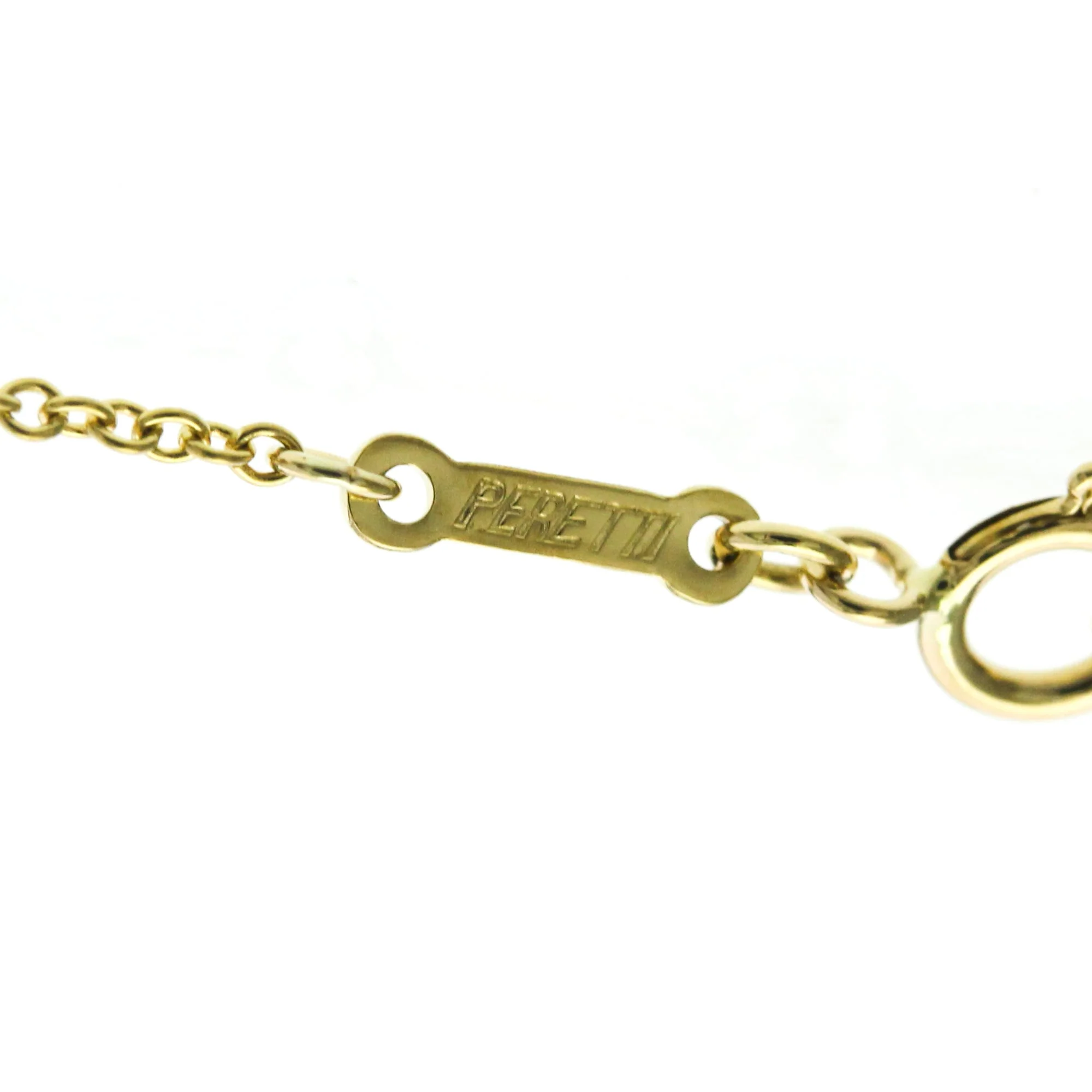 Open Heart Pendant Necklace 18K Yellow Gold 15.5mm - Image 8