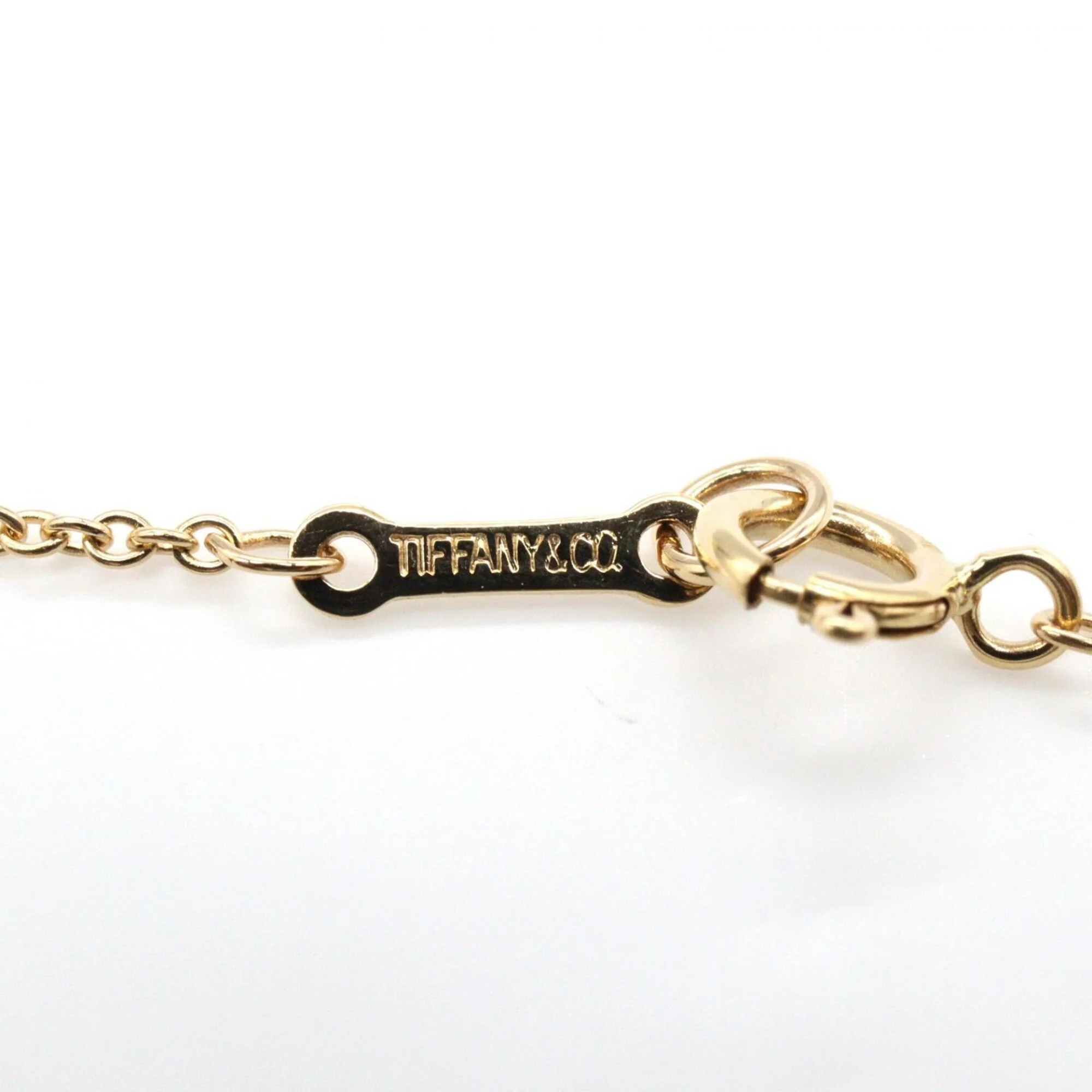 Open Heart Pendant Necklace 18K Yellow Gold 17mm - Image 3