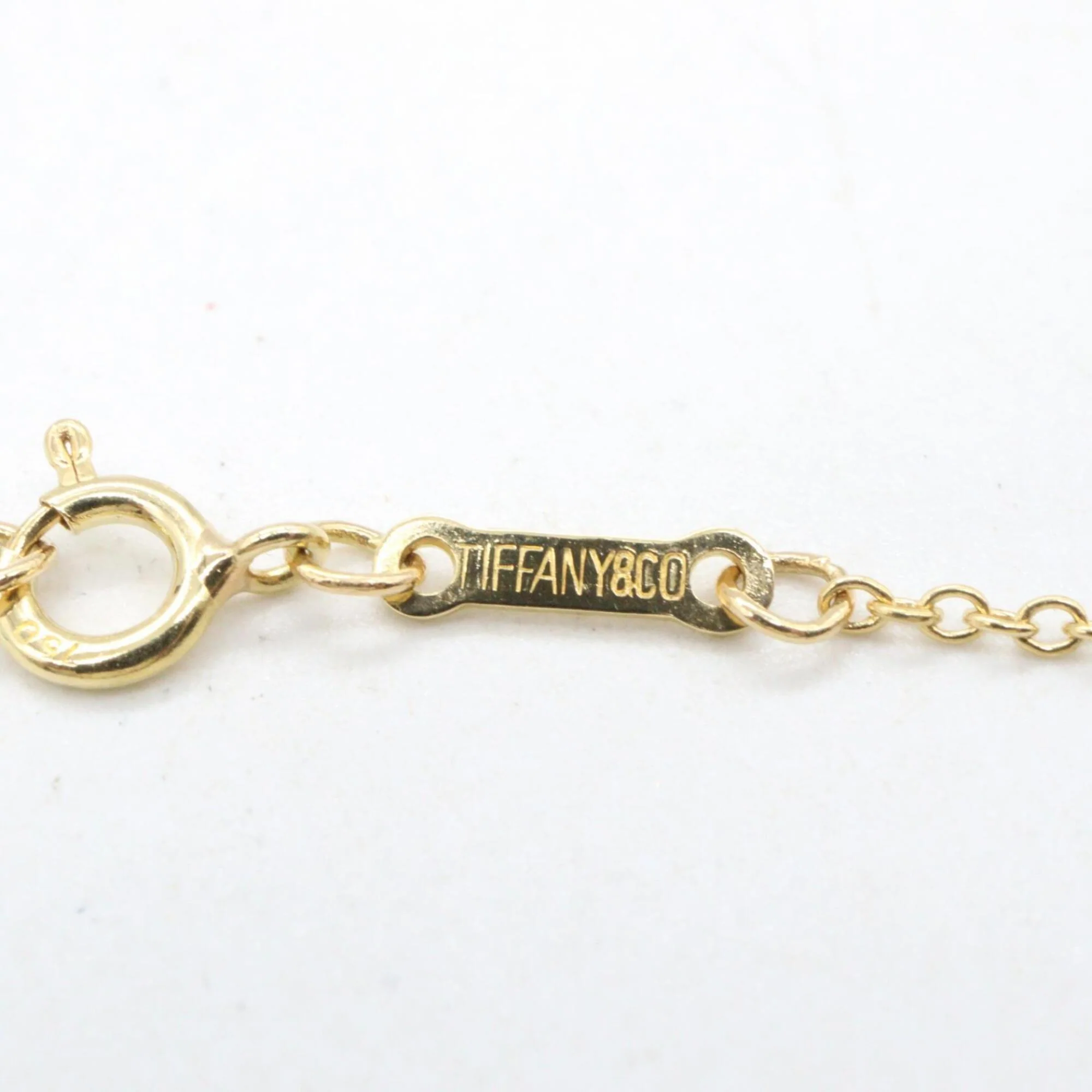 Open Heart Pendant Necklace 18K Yellow Gold 18mm - Image 3