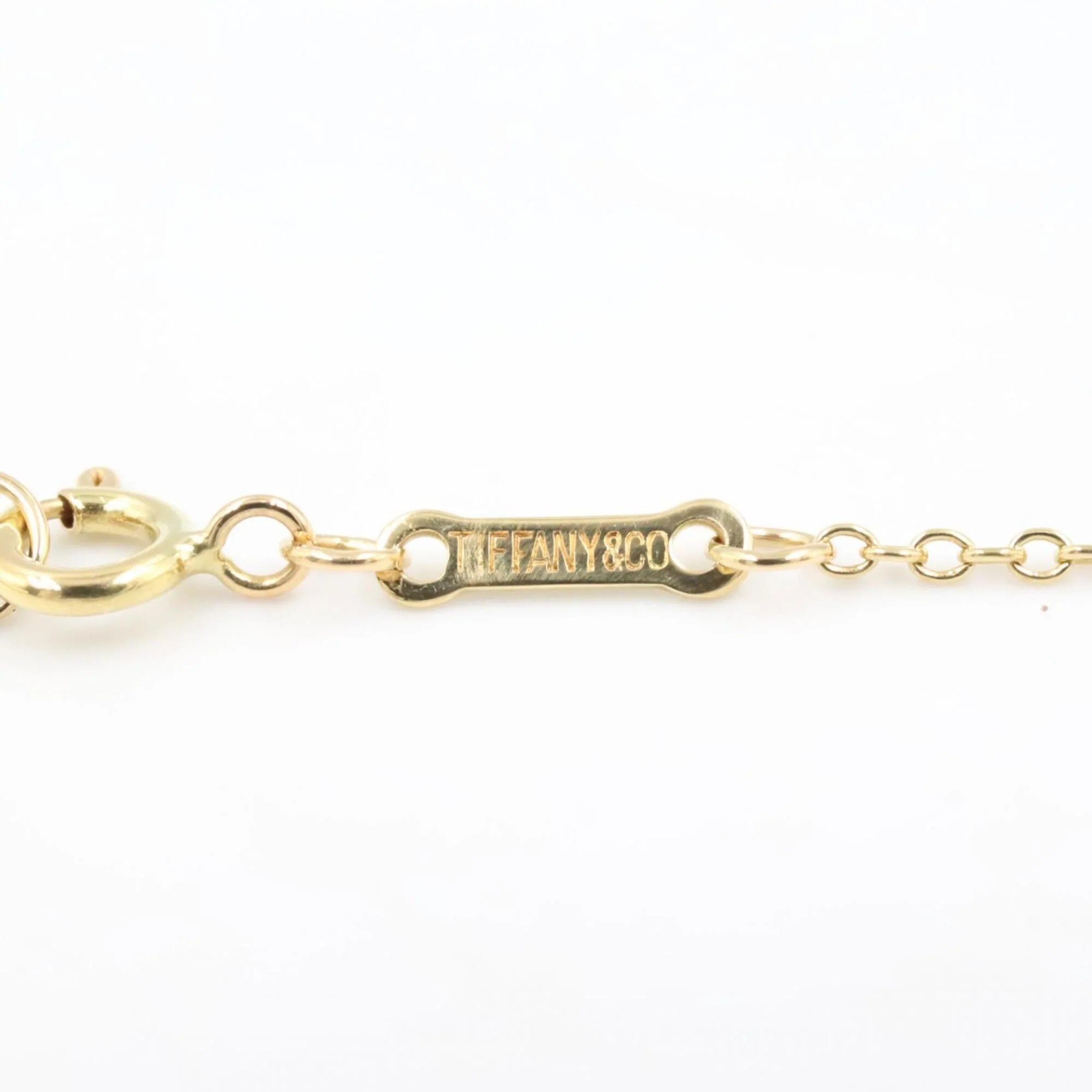 Open Heart Pendant Necklace 18K Yellow Gold 20mm - Image 4