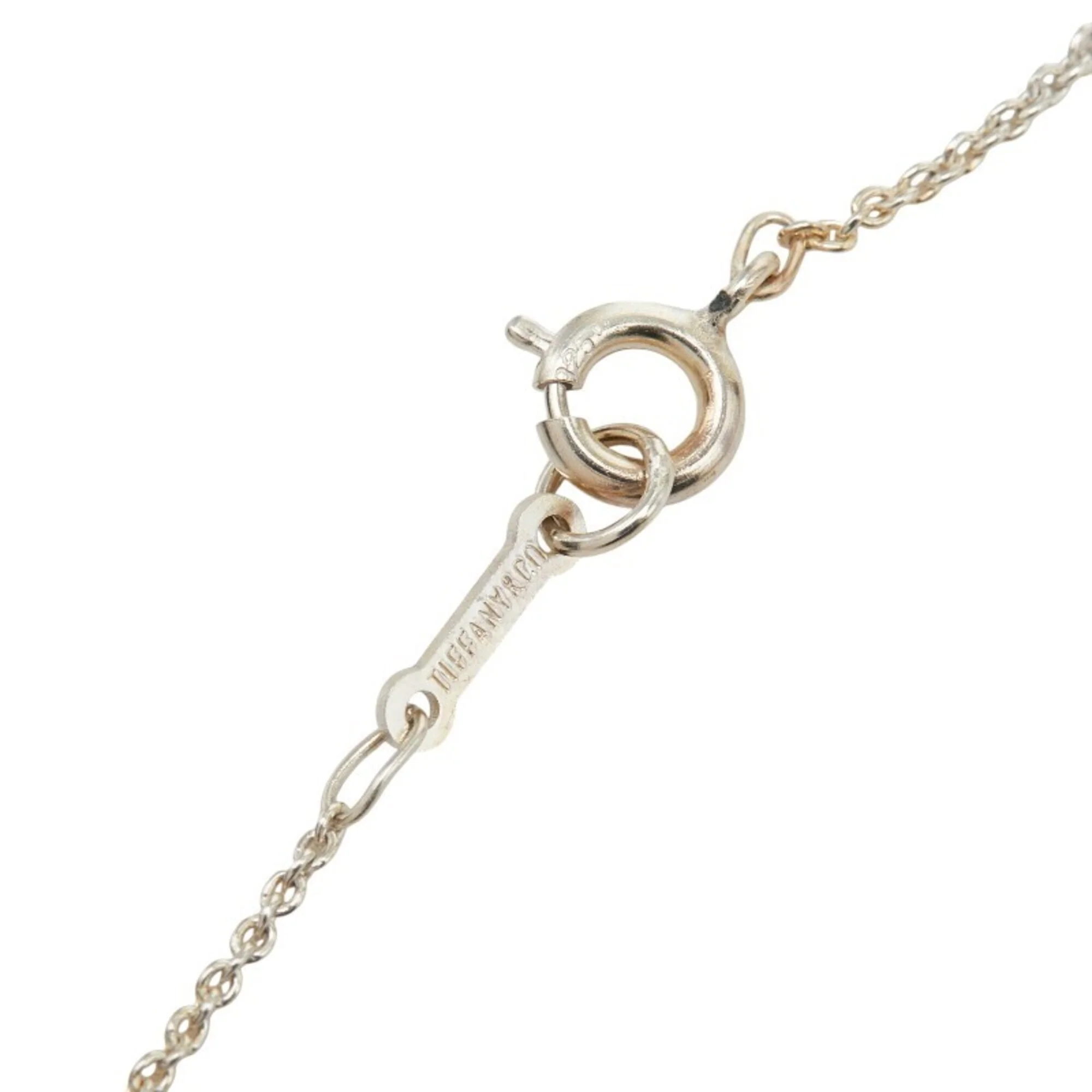 Open Heart Pendant Necklace Sterling Silver 13.1mm - Image 6