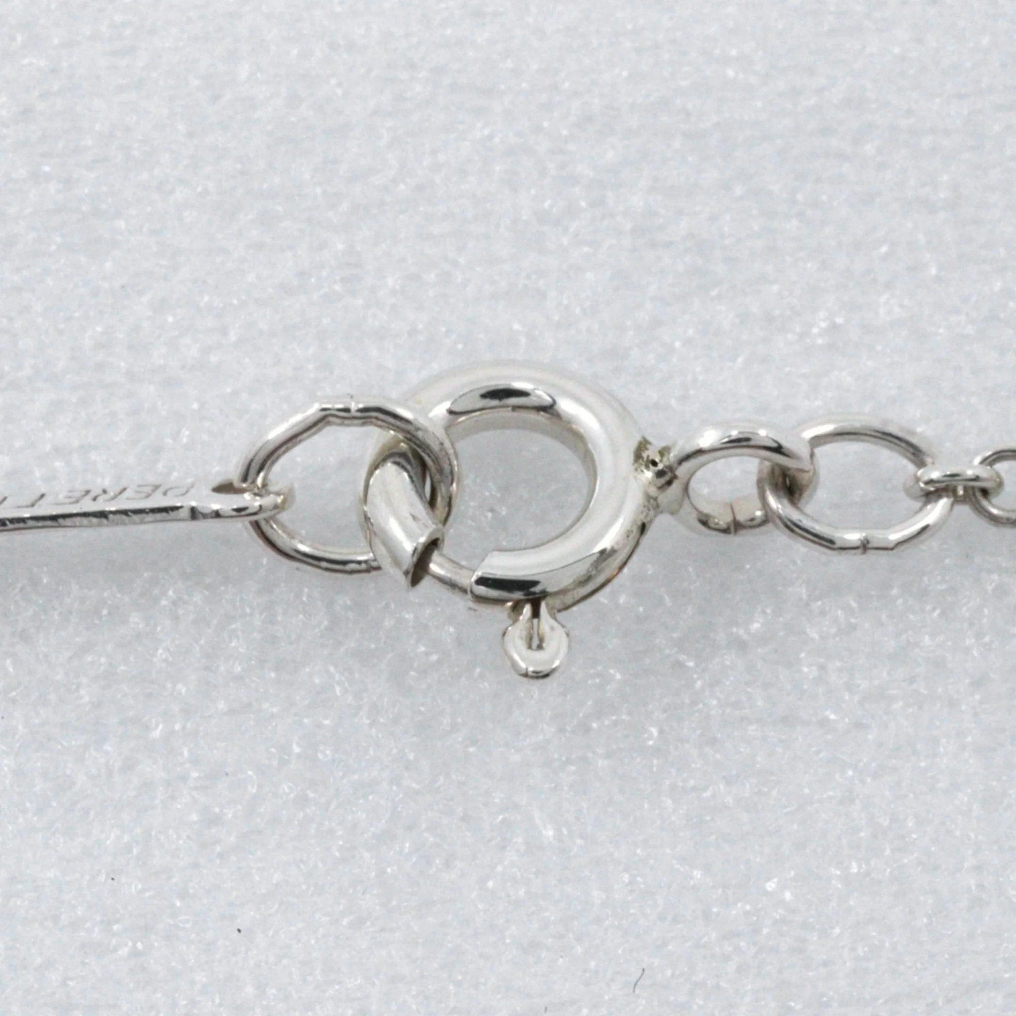 Open Heart Pendant Necklace Sterling Silver 18mm - Image 6