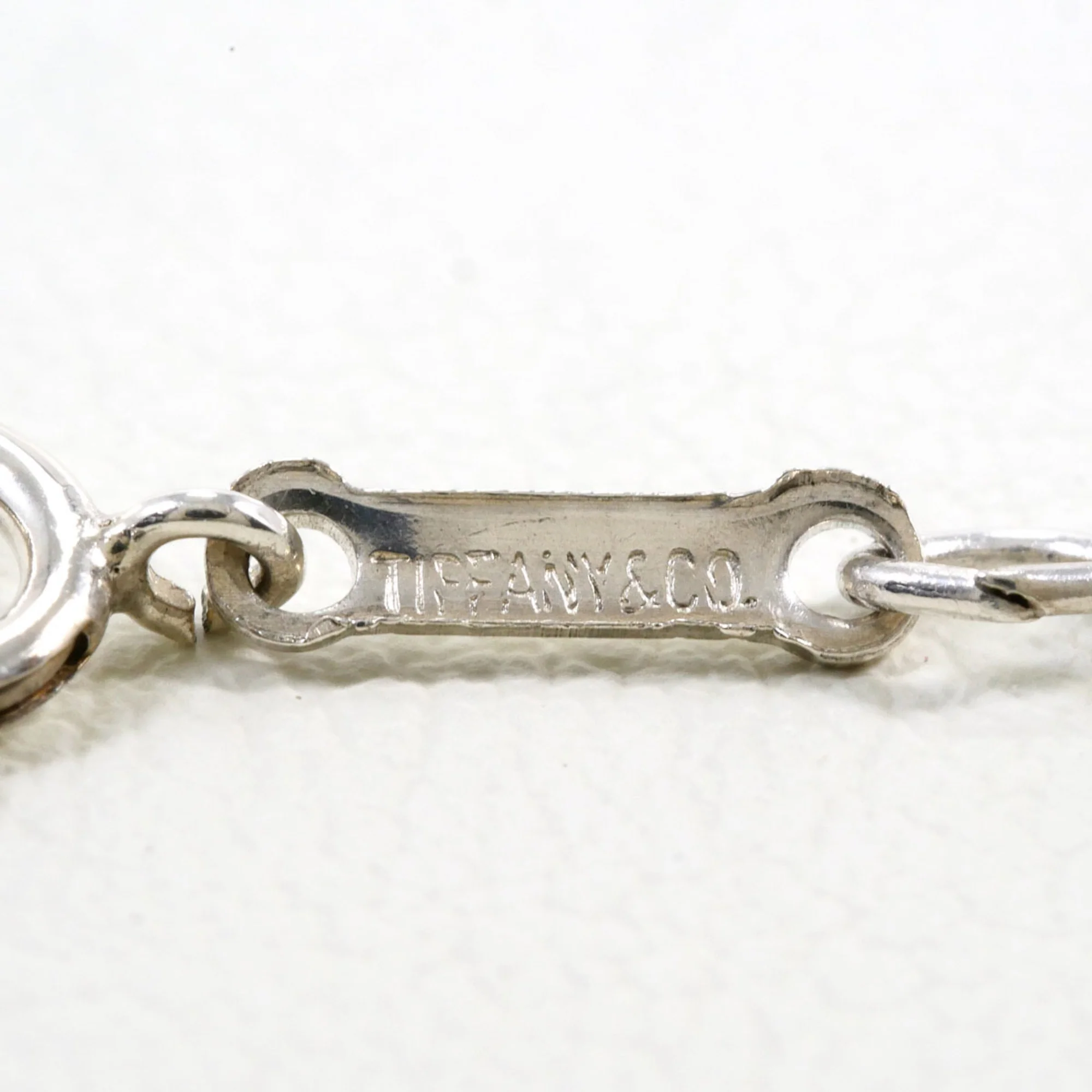 Open Heart Pendant Necklace Sterling Silver 18mm - Image 4
