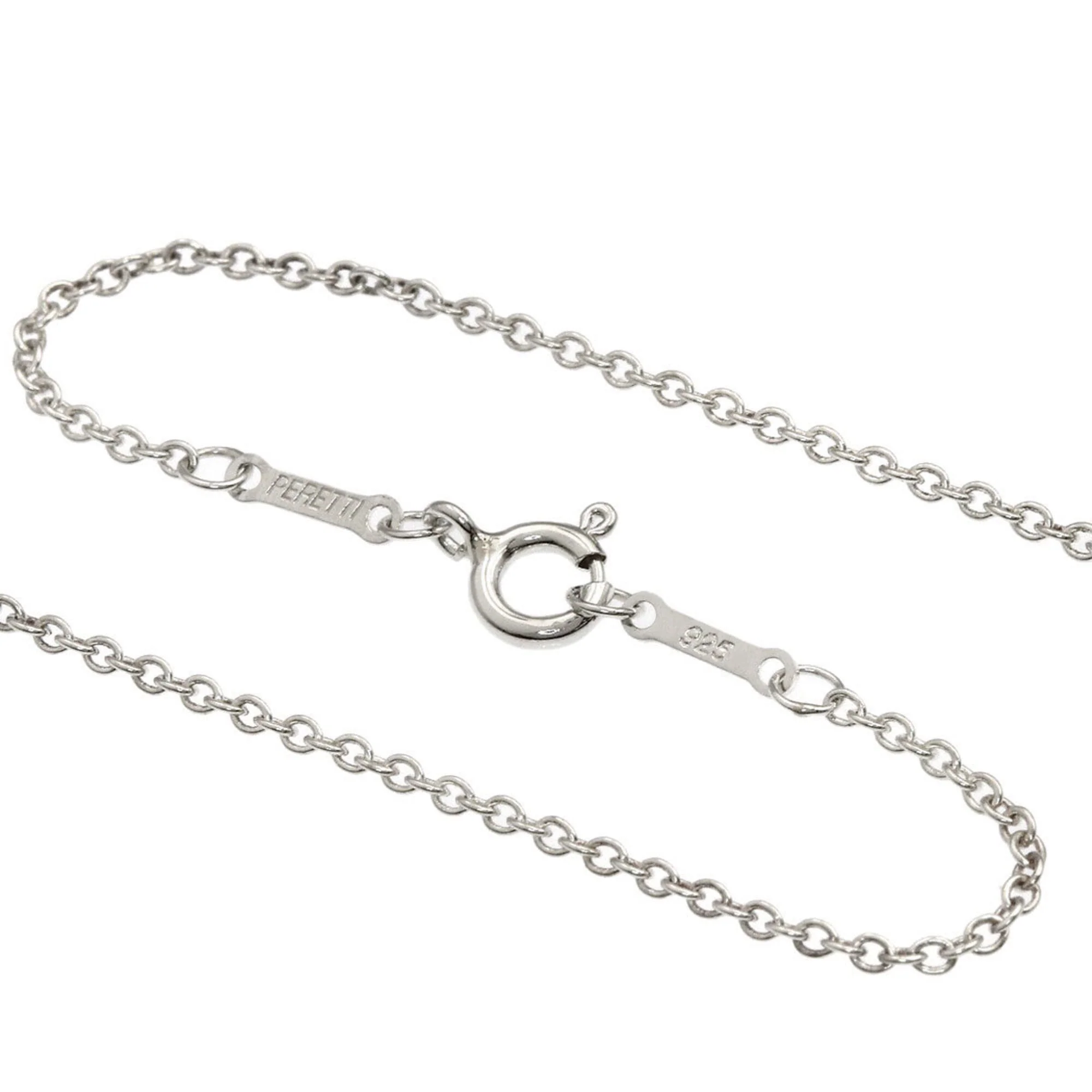 Open Heart Pendant Necklace Sterling Silver 21mm - Image 3