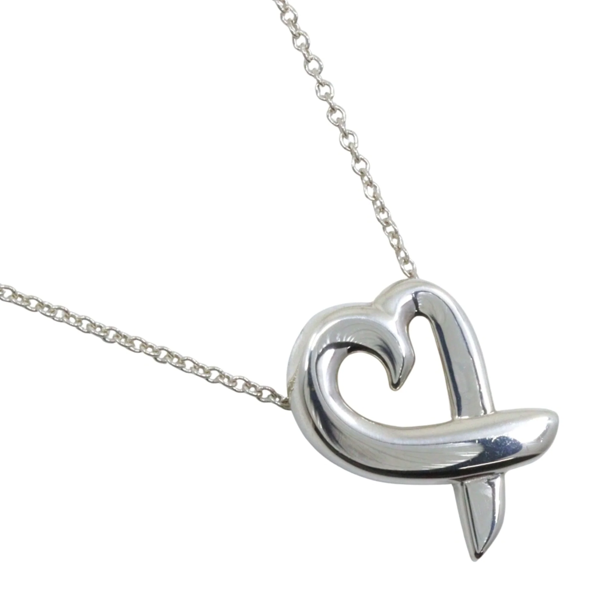 Paloma Picasso Pendant Necklace Sterling Silver