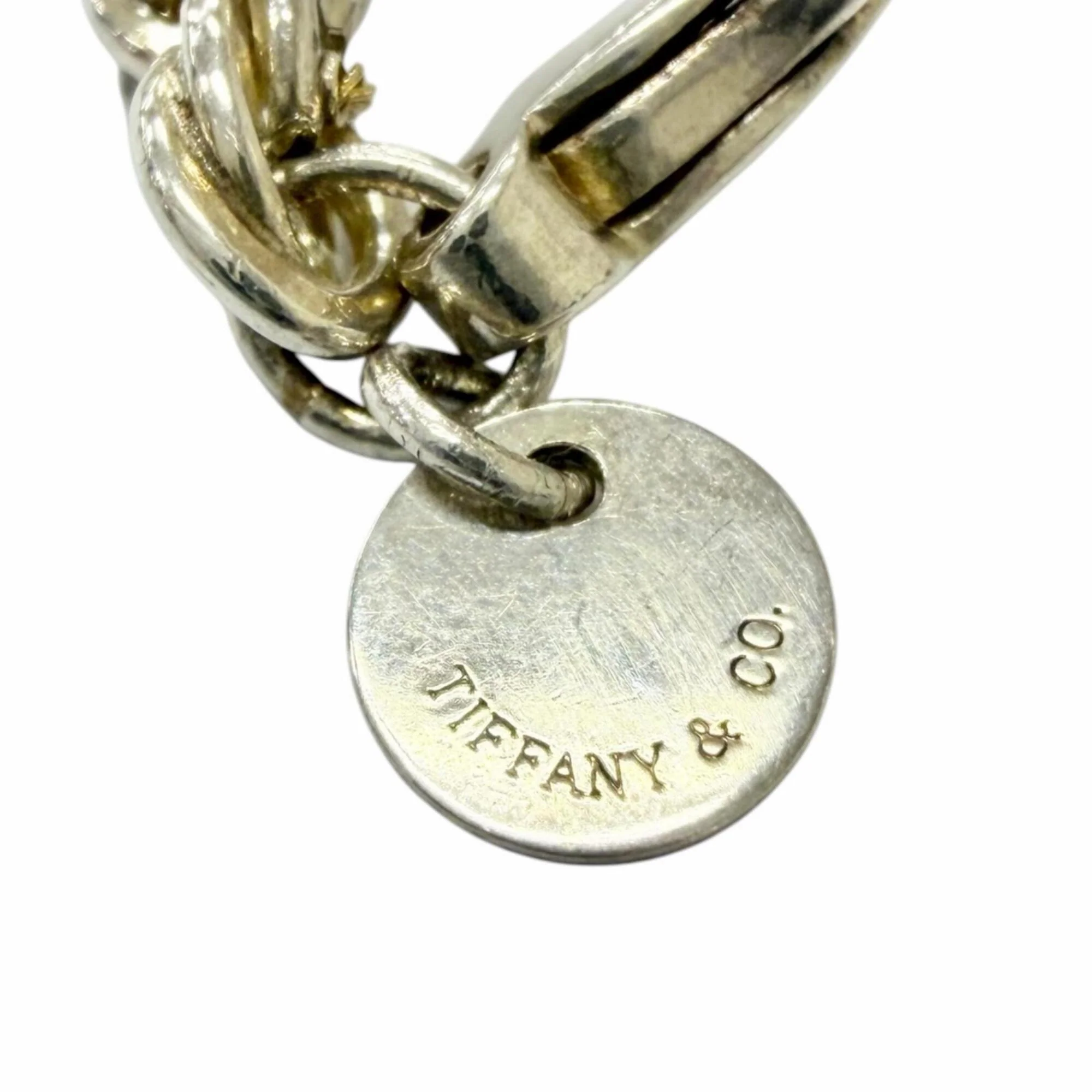 Pendant Necklace 18K Gold and Sterling Silver - Image 6