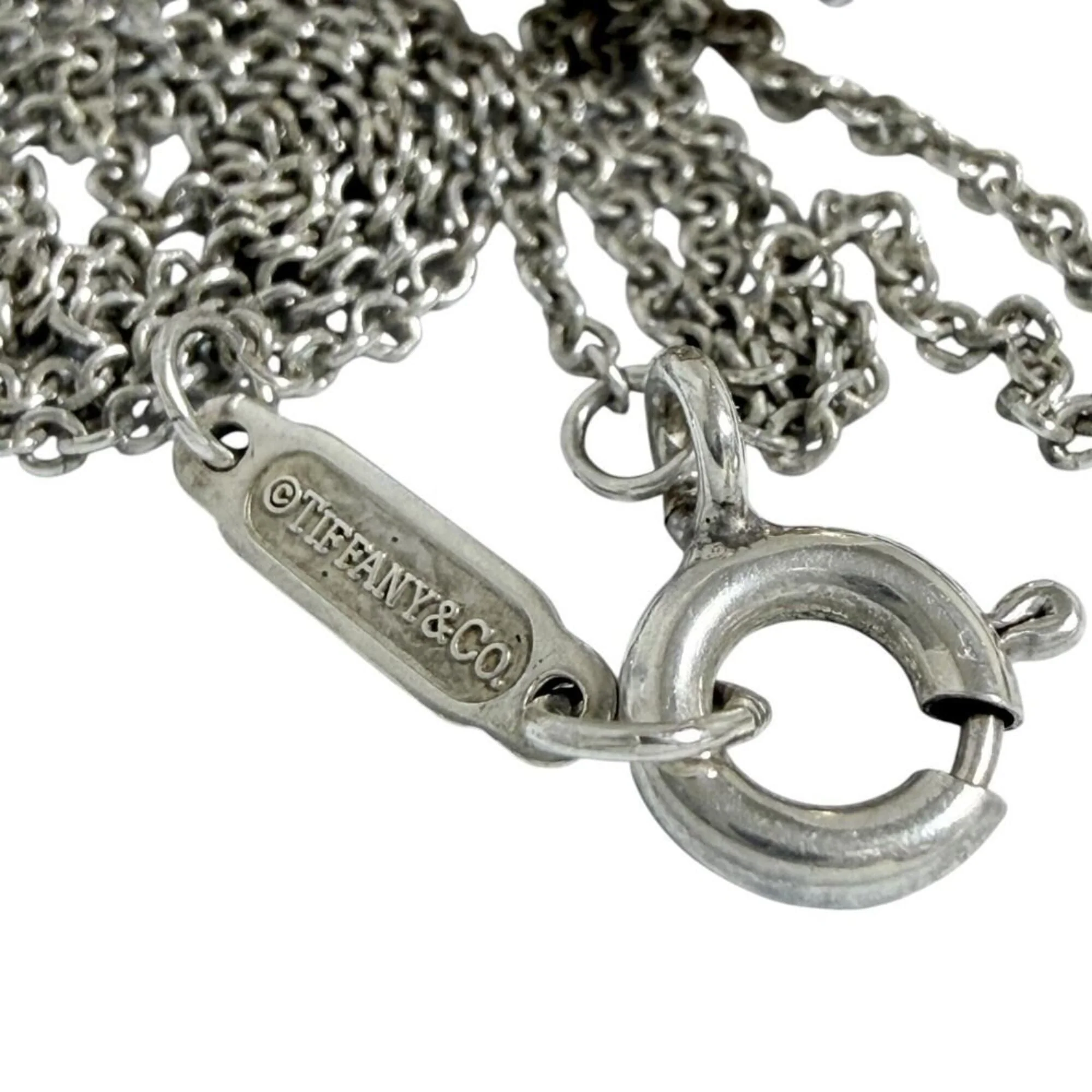 Pendant Necklace 18K Rose Gold and Sterling Silver - Image 6