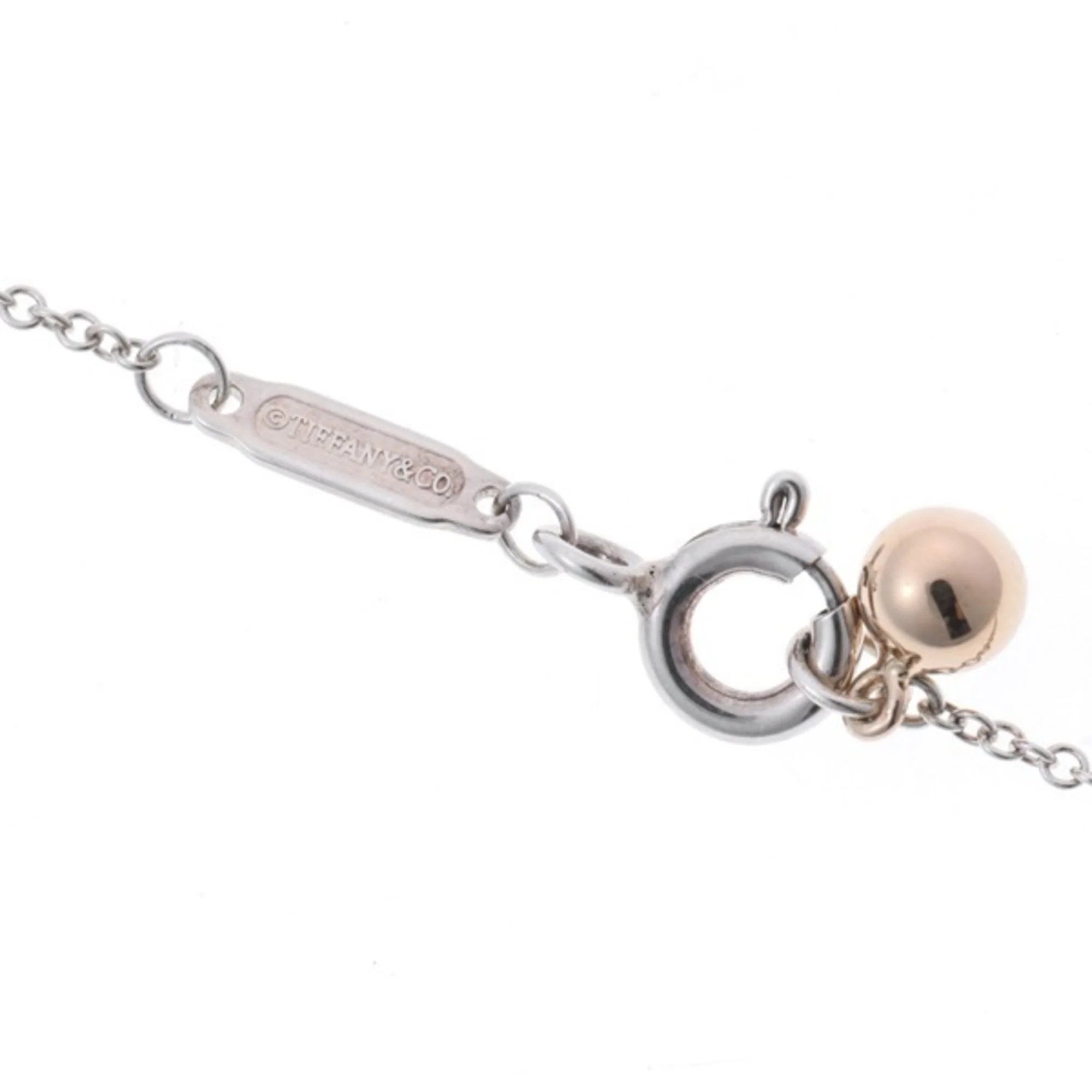 Pendant Necklace 18K Rose Gold and Sterling Silver - Image 6
