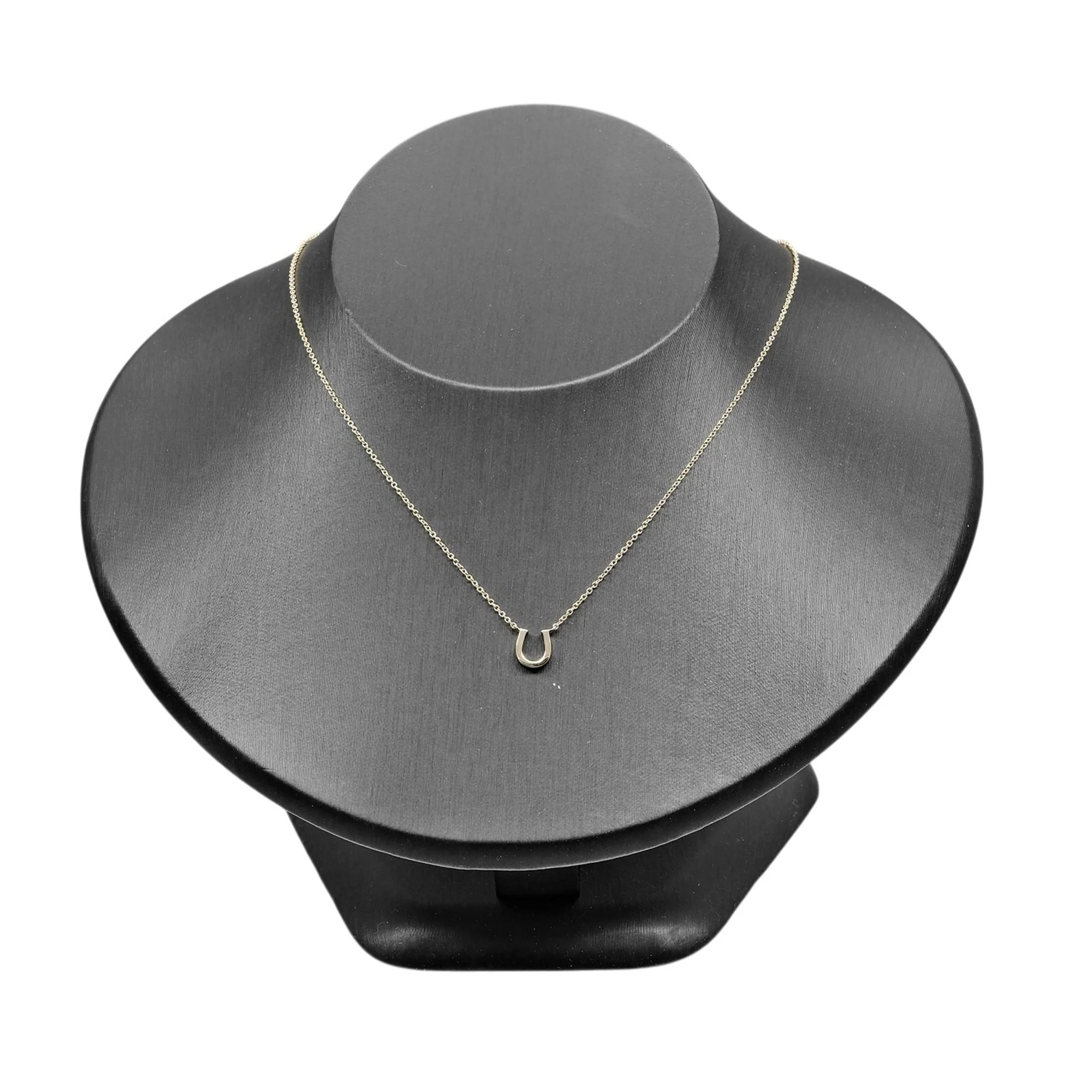 Pendant Necklace 18K Rose Gold Pink with Diamond - Image 2