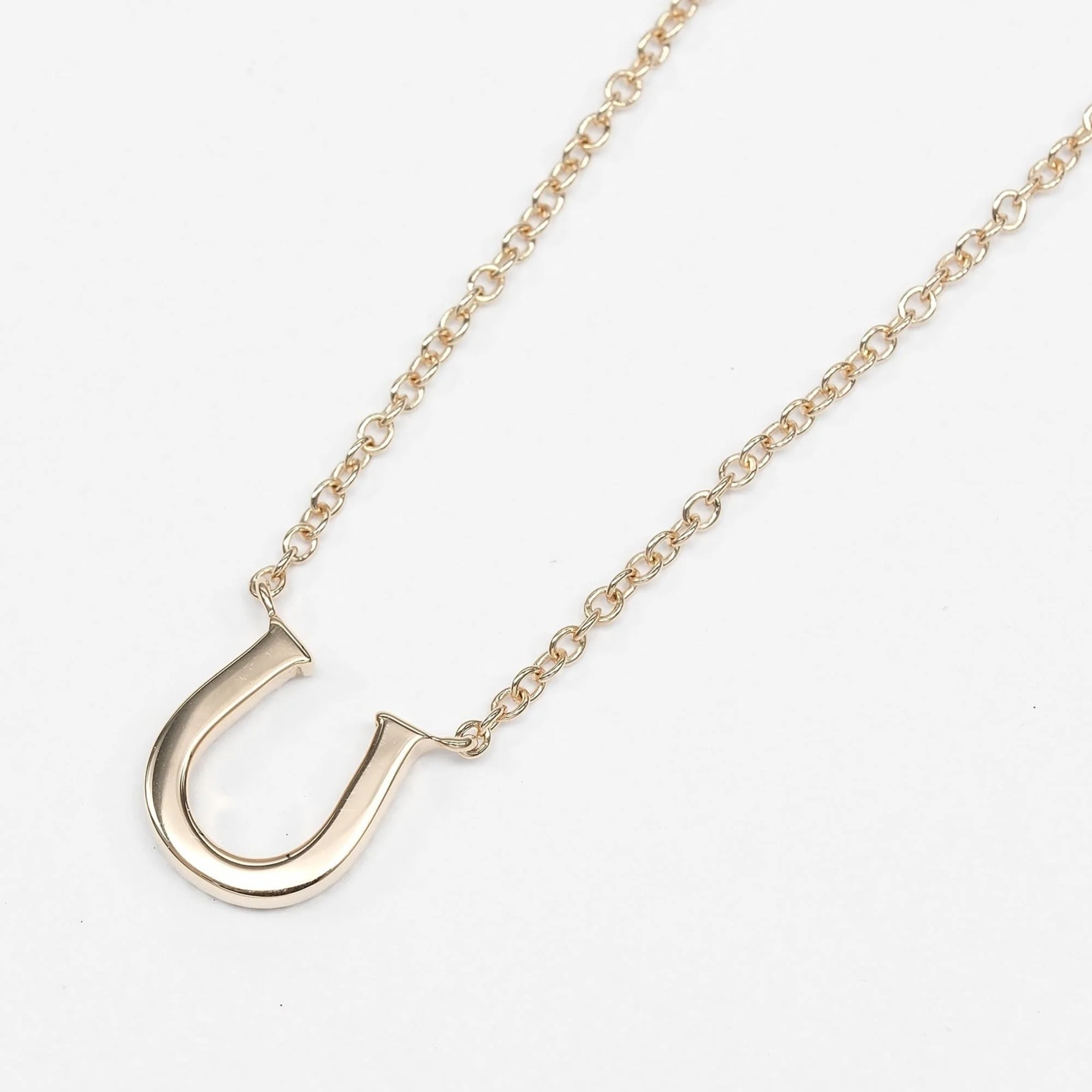 Pendant Necklace 18K Rose Gold Pink with Diamond - Image 3