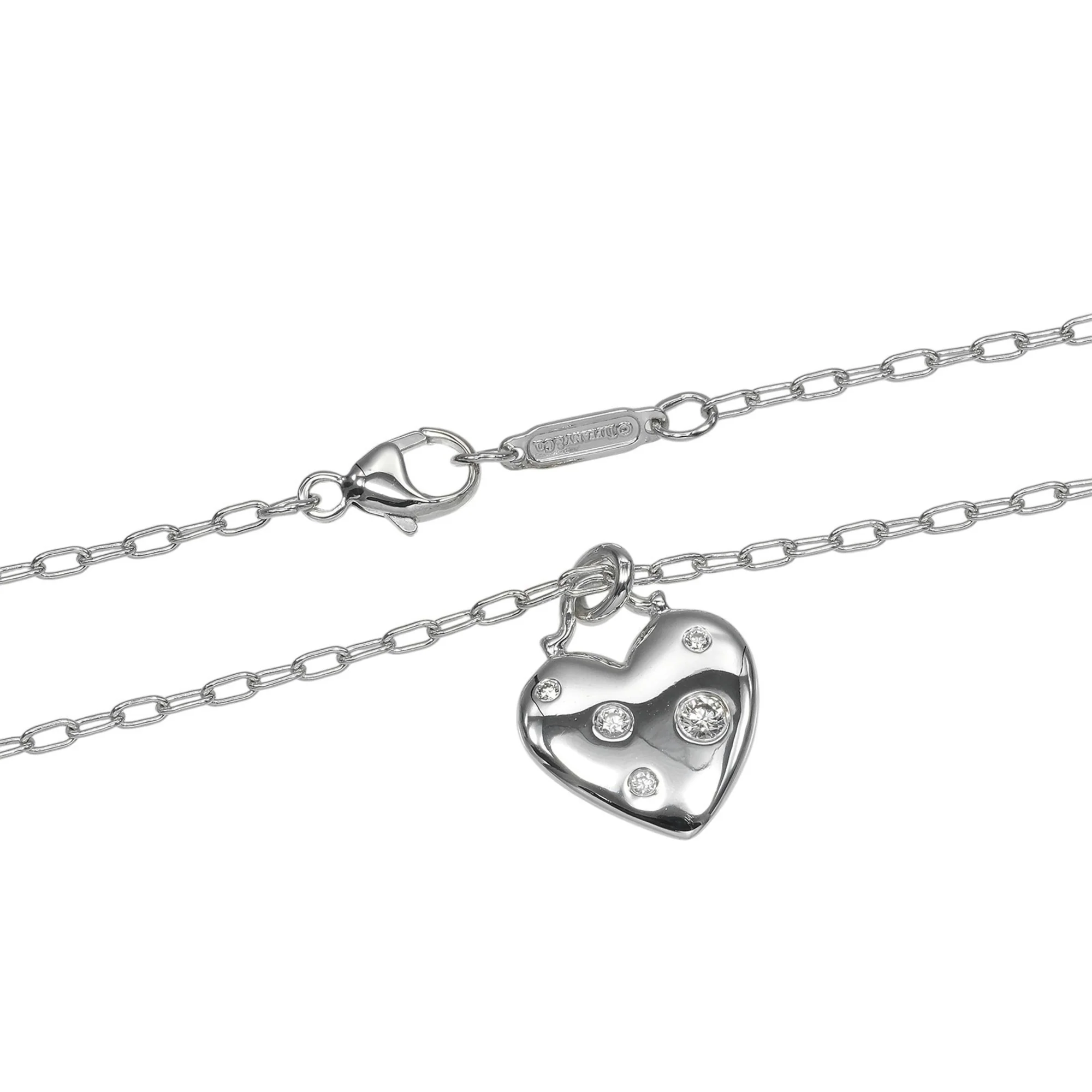 Pendant Necklace 18K White Gold - Image 6