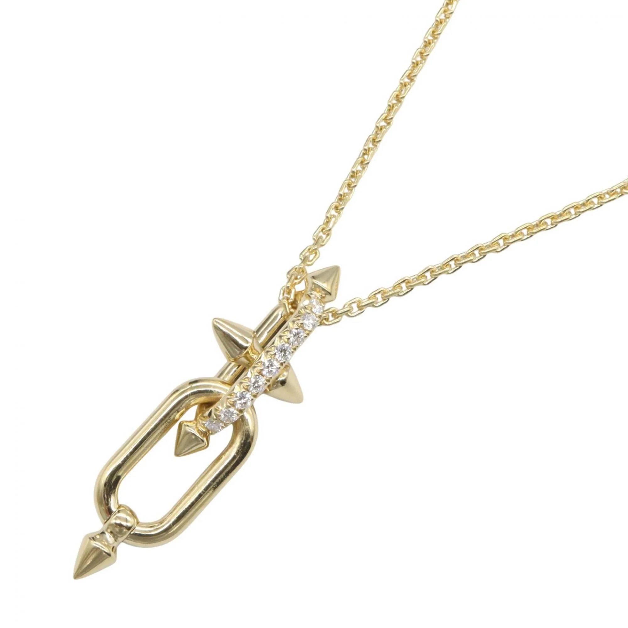 Pendant Necklace 18K Yellow Gold