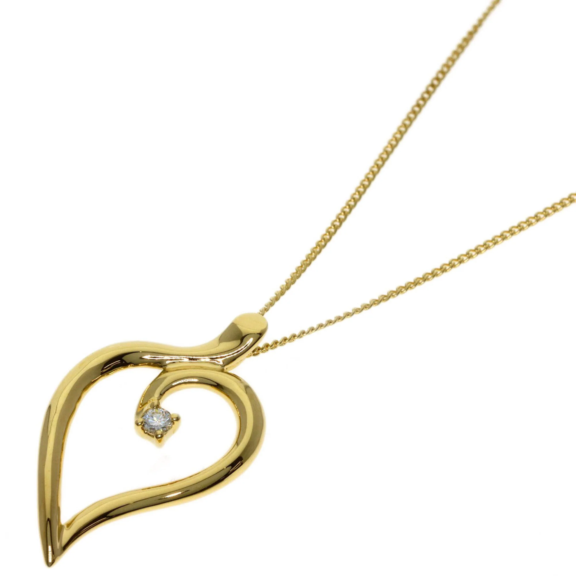 Pendant Necklace 18K Yellow Gold