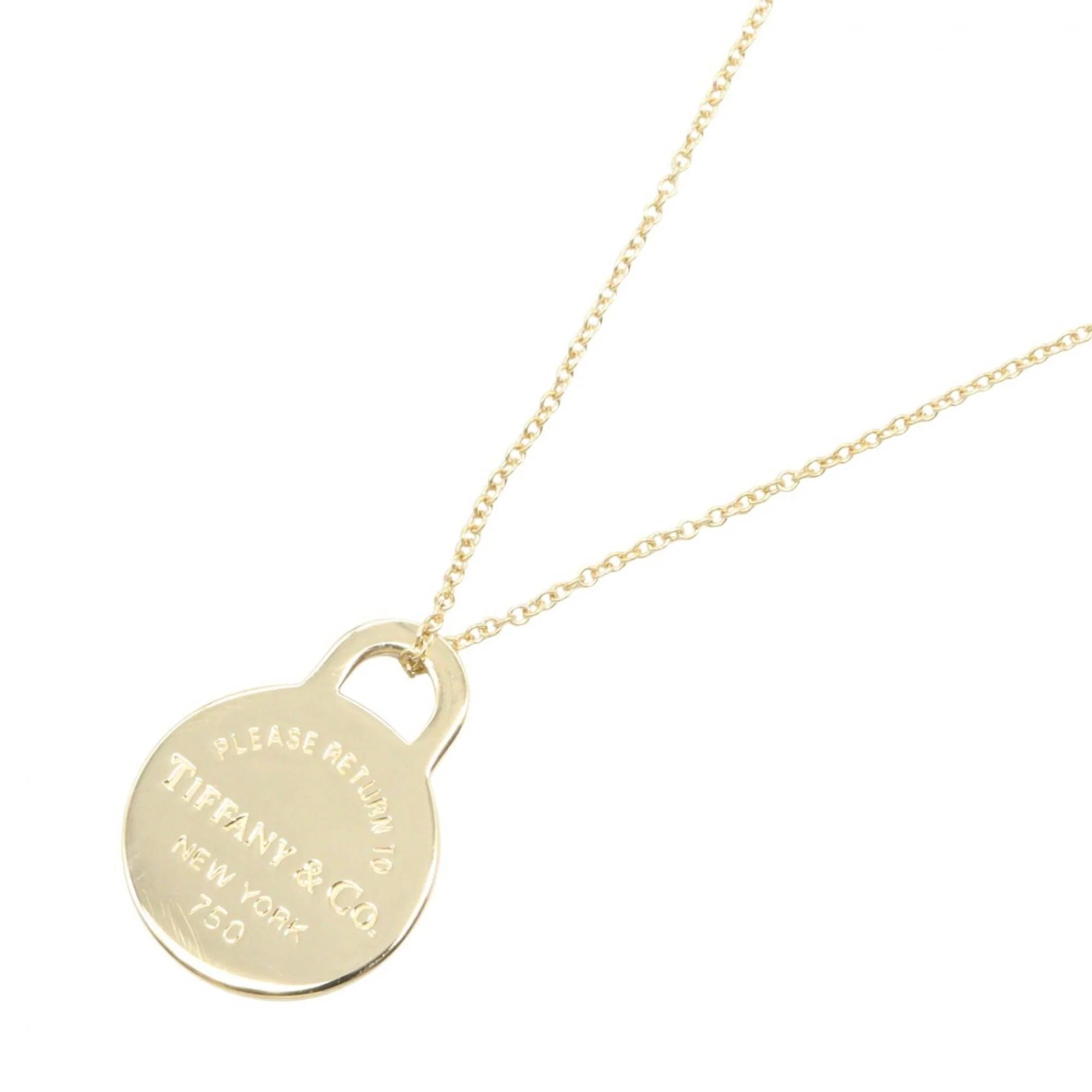 Pendant Necklace 18K Yellow Gold