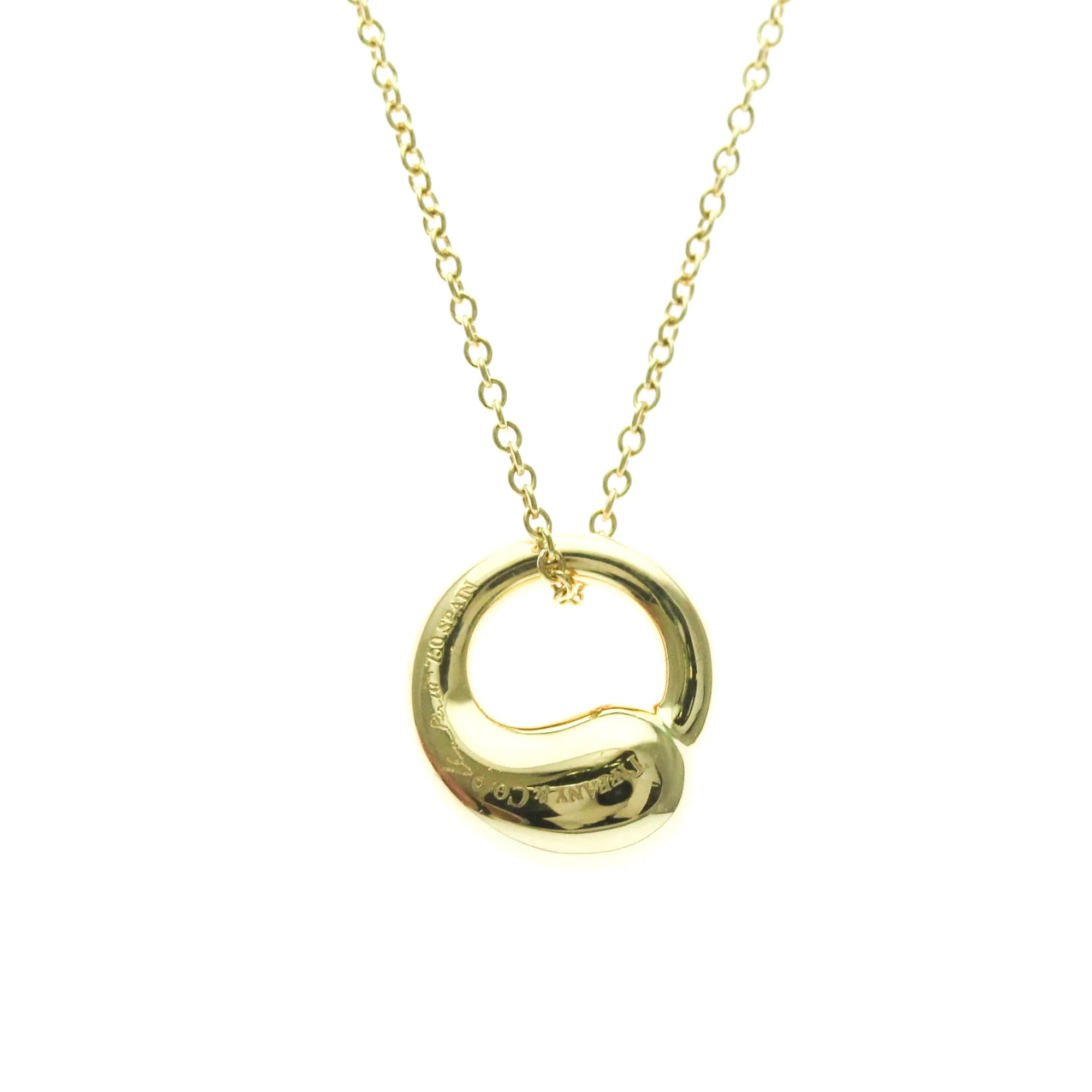 Pendant Necklace 18K Yellow Gold