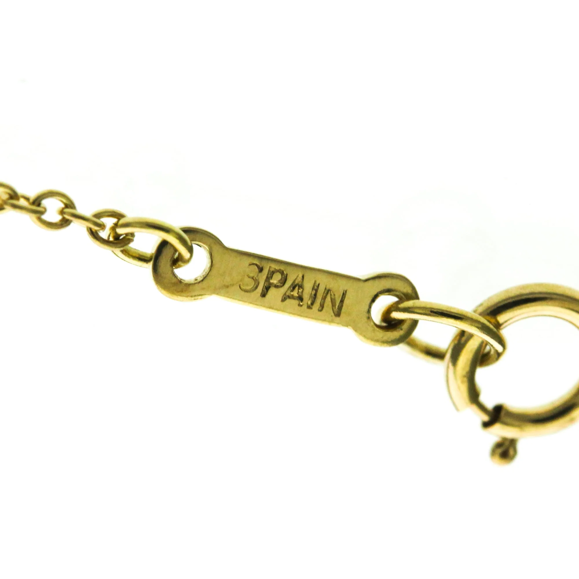 Pendant Necklace 18K Yellow Gold - Image 8