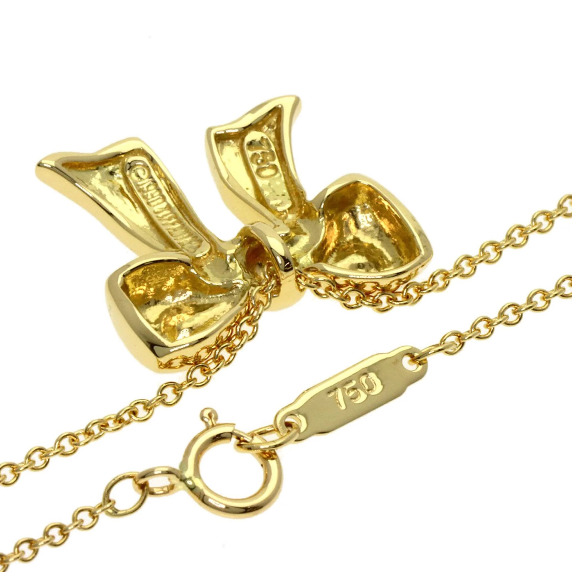 Pendant Necklace 18K Yellow Gold - Image 2