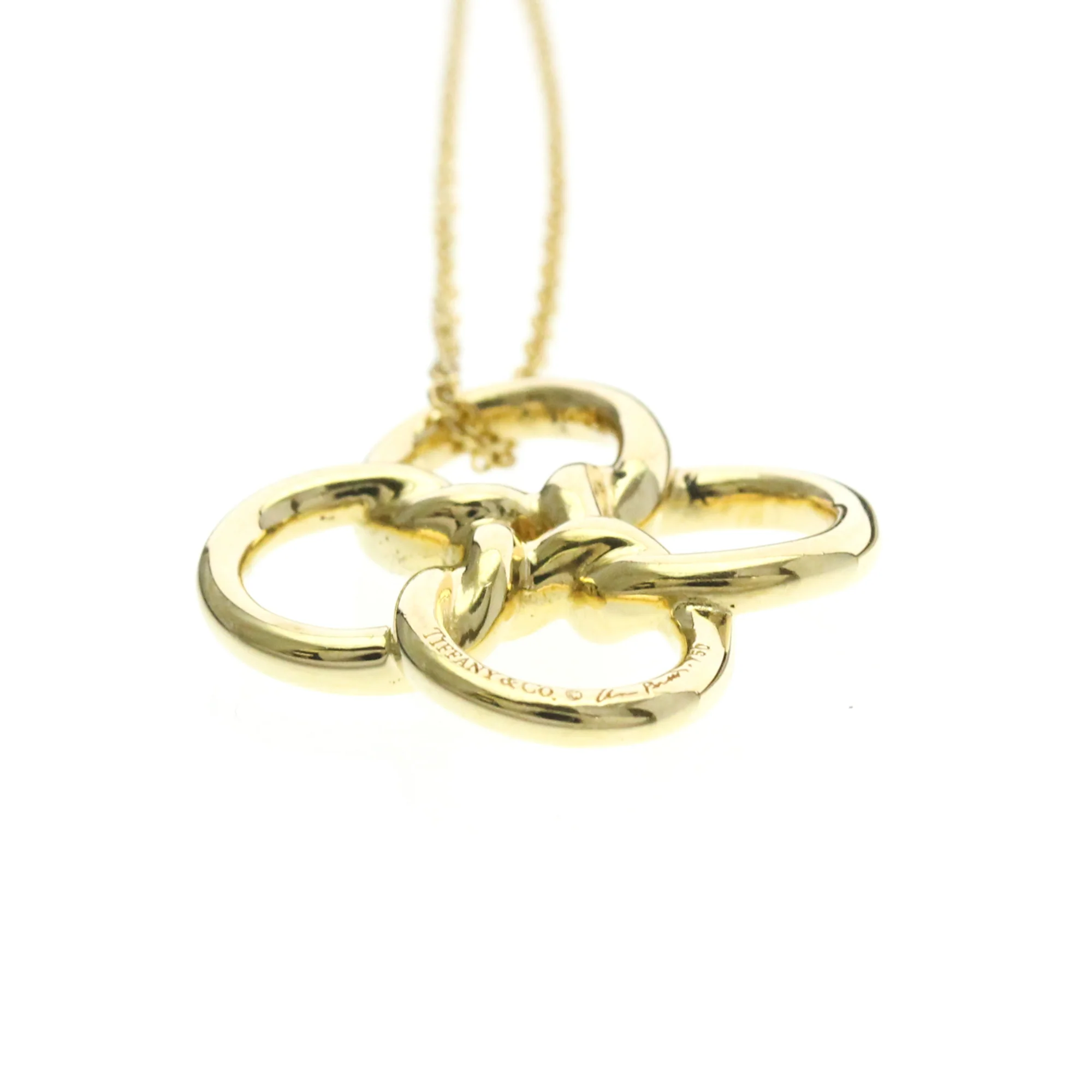 Pendant Necklace 18K Yellow Gold - Image 4