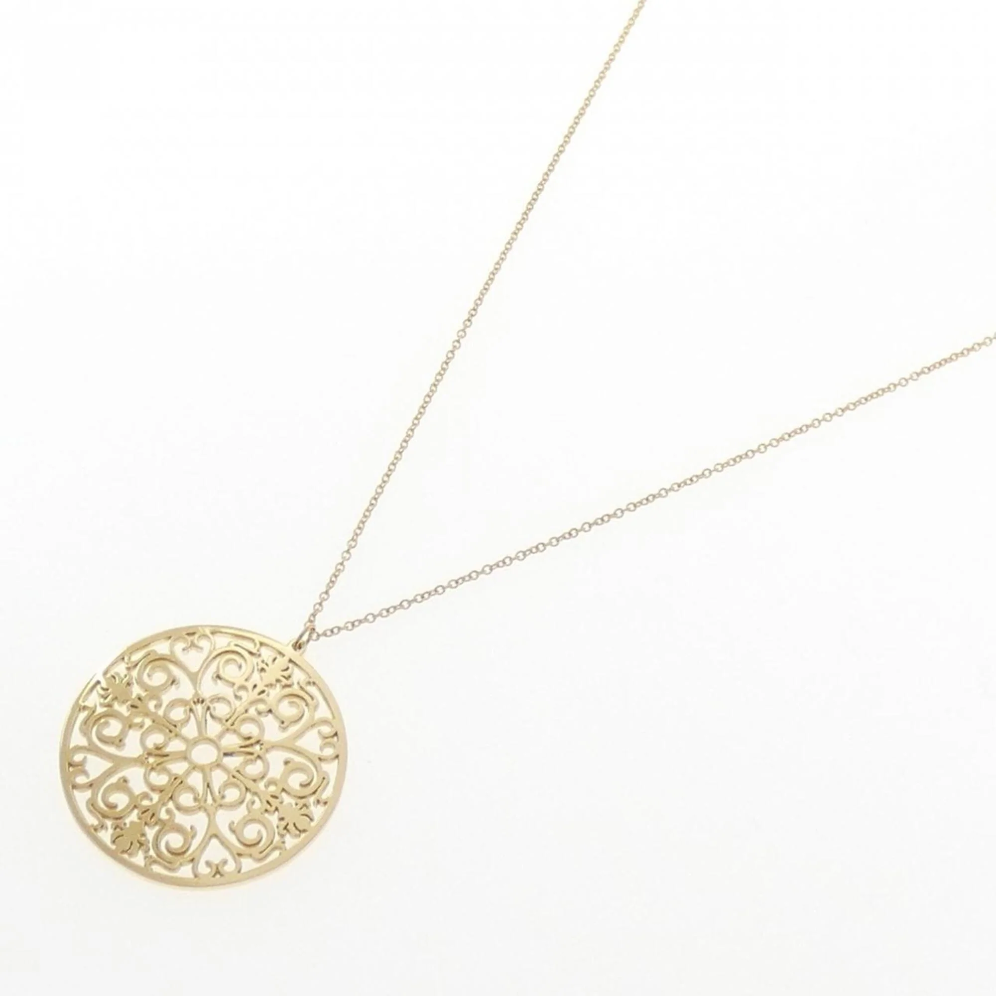 Pendant Necklace 18K Yellow Gold - Image 2