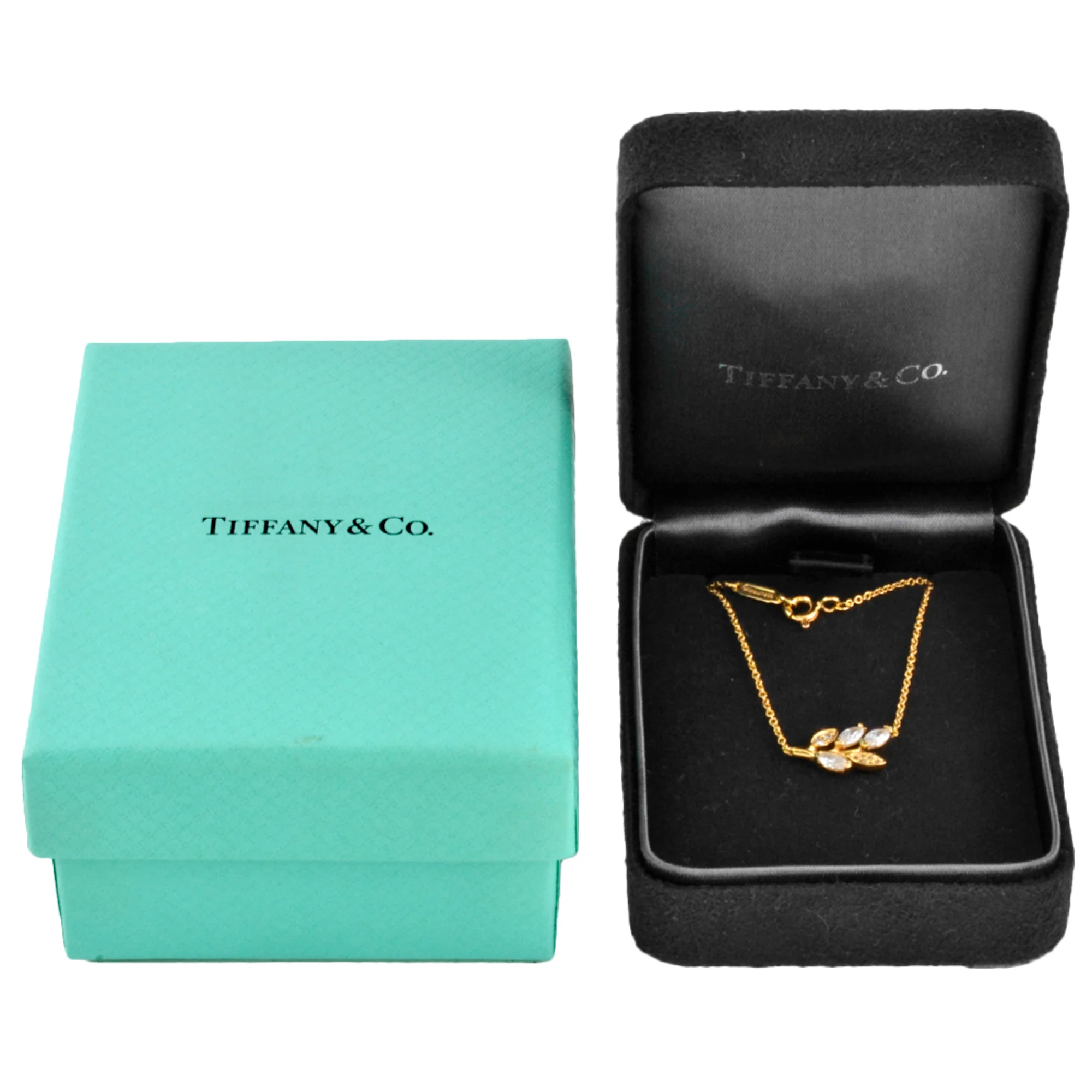 Pendant Necklace 18K Yellow Gold with Diamond - Image 6