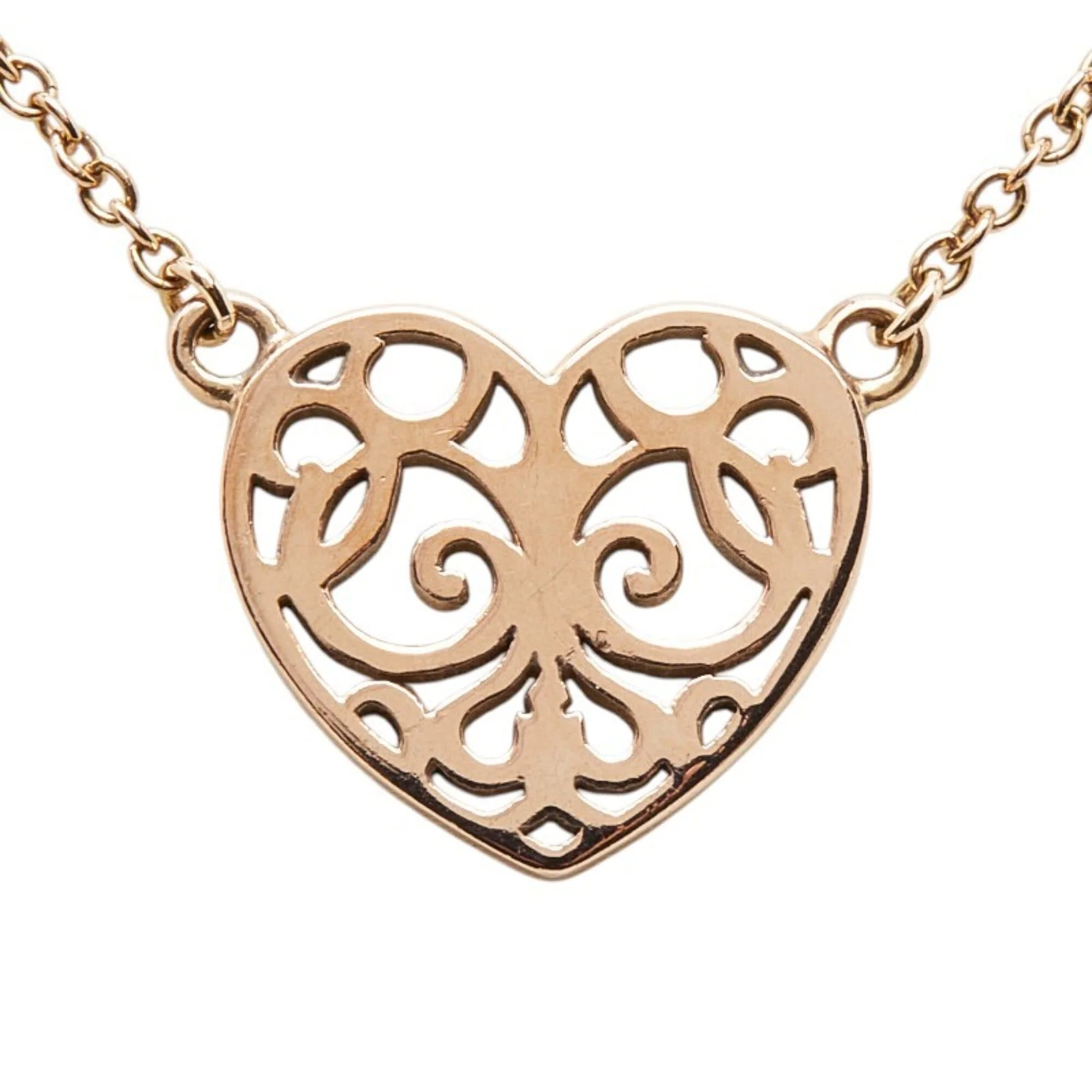 Pendant Necklace Gold Metal - Image 3