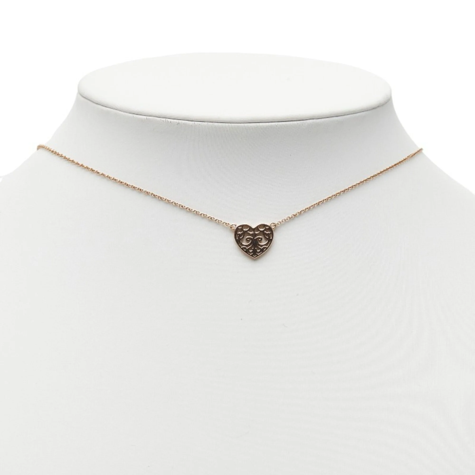 Pendant Necklace Gold Metal - Image 8
