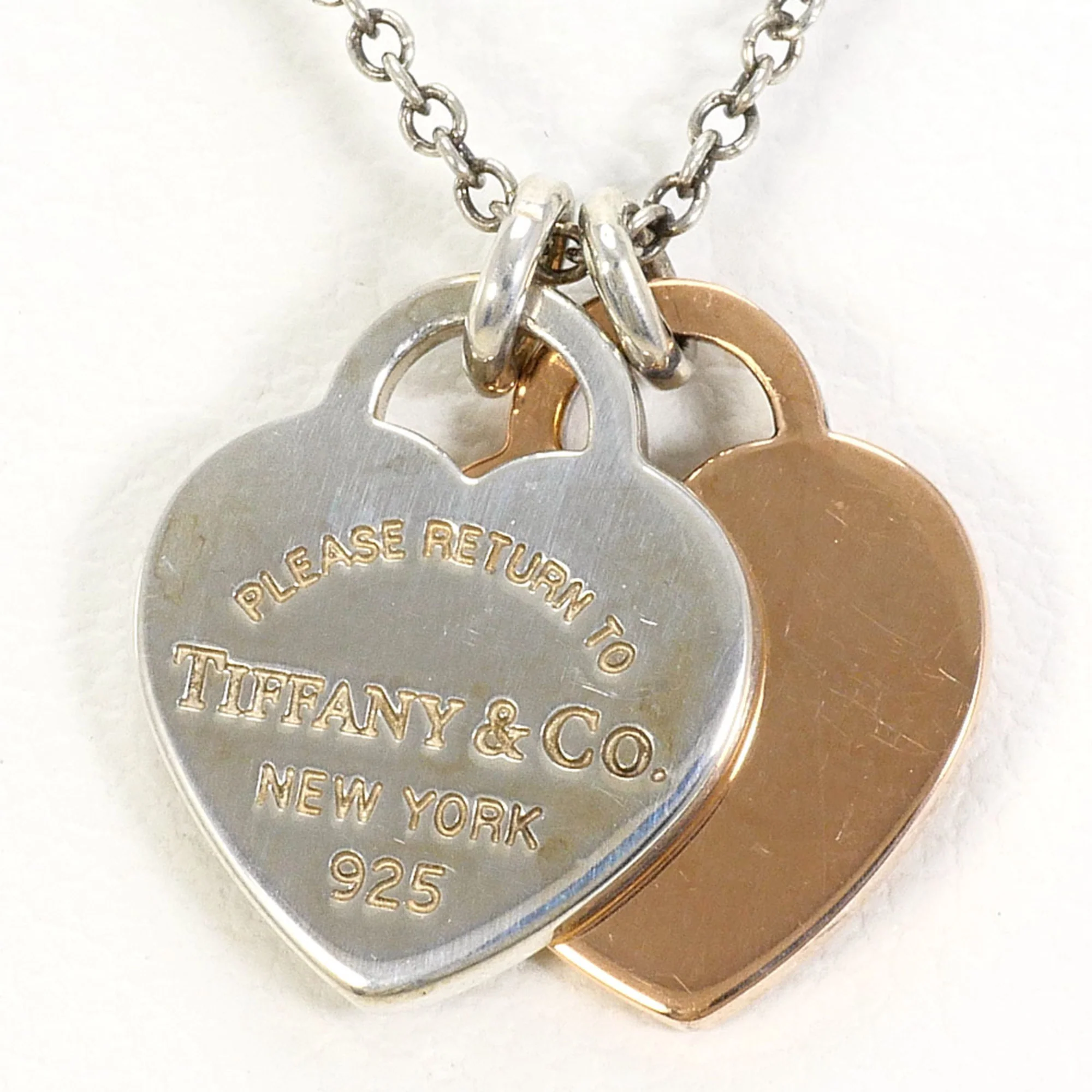 Pendant Necklace Metal and Sterling Silver
