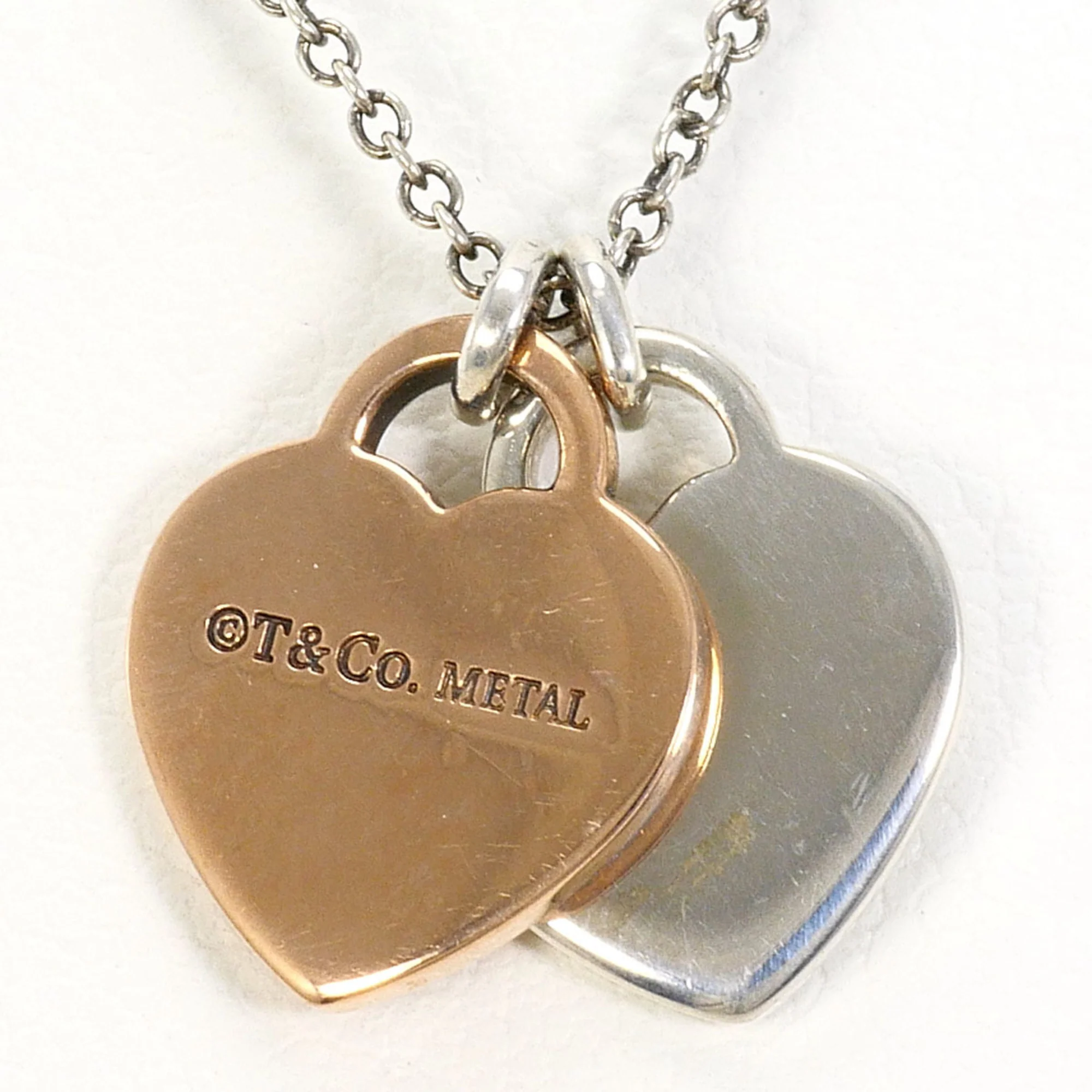 Pendant Necklace Metal and Sterling Silver - Image 3