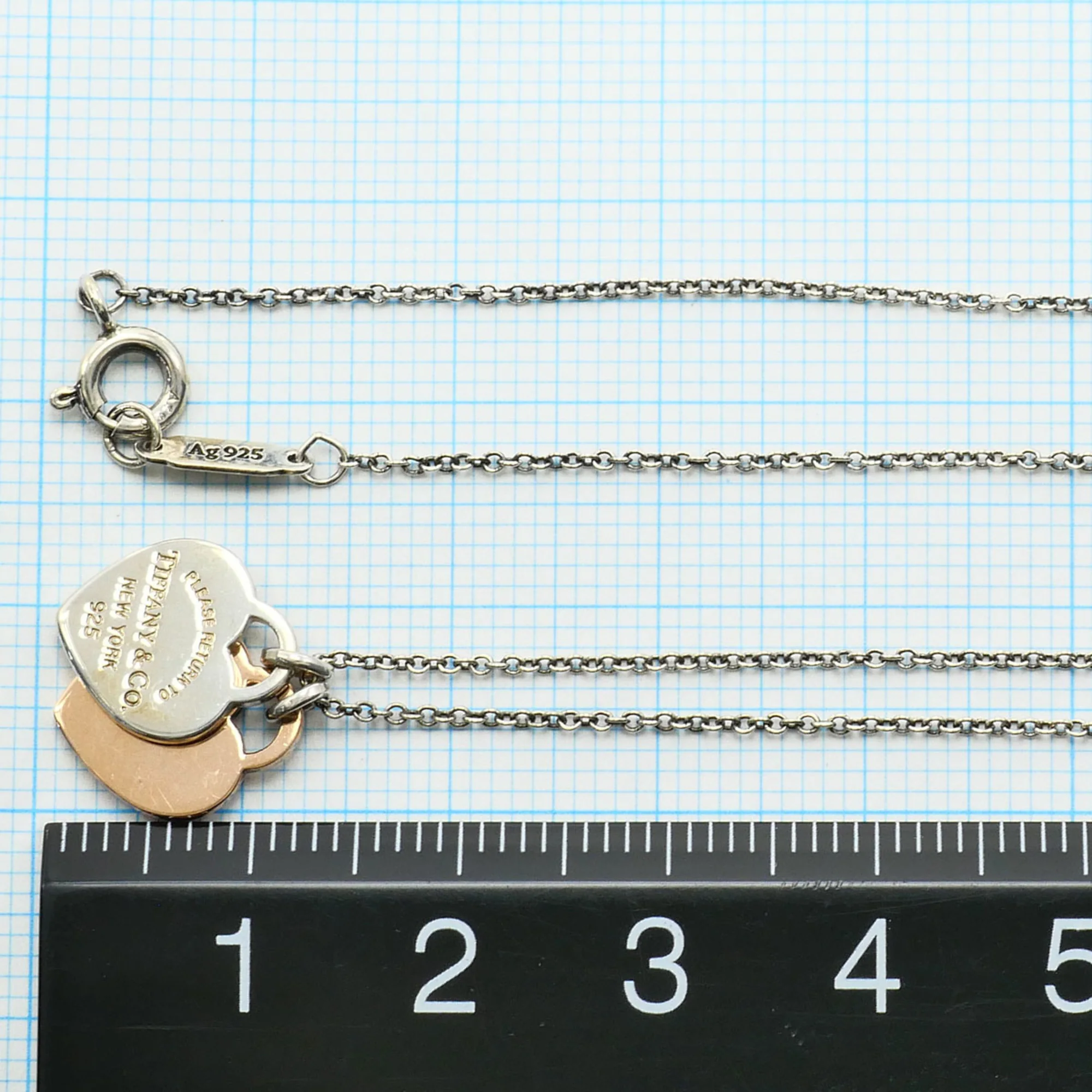 Pendant Necklace Metal and Sterling Silver - Image 5