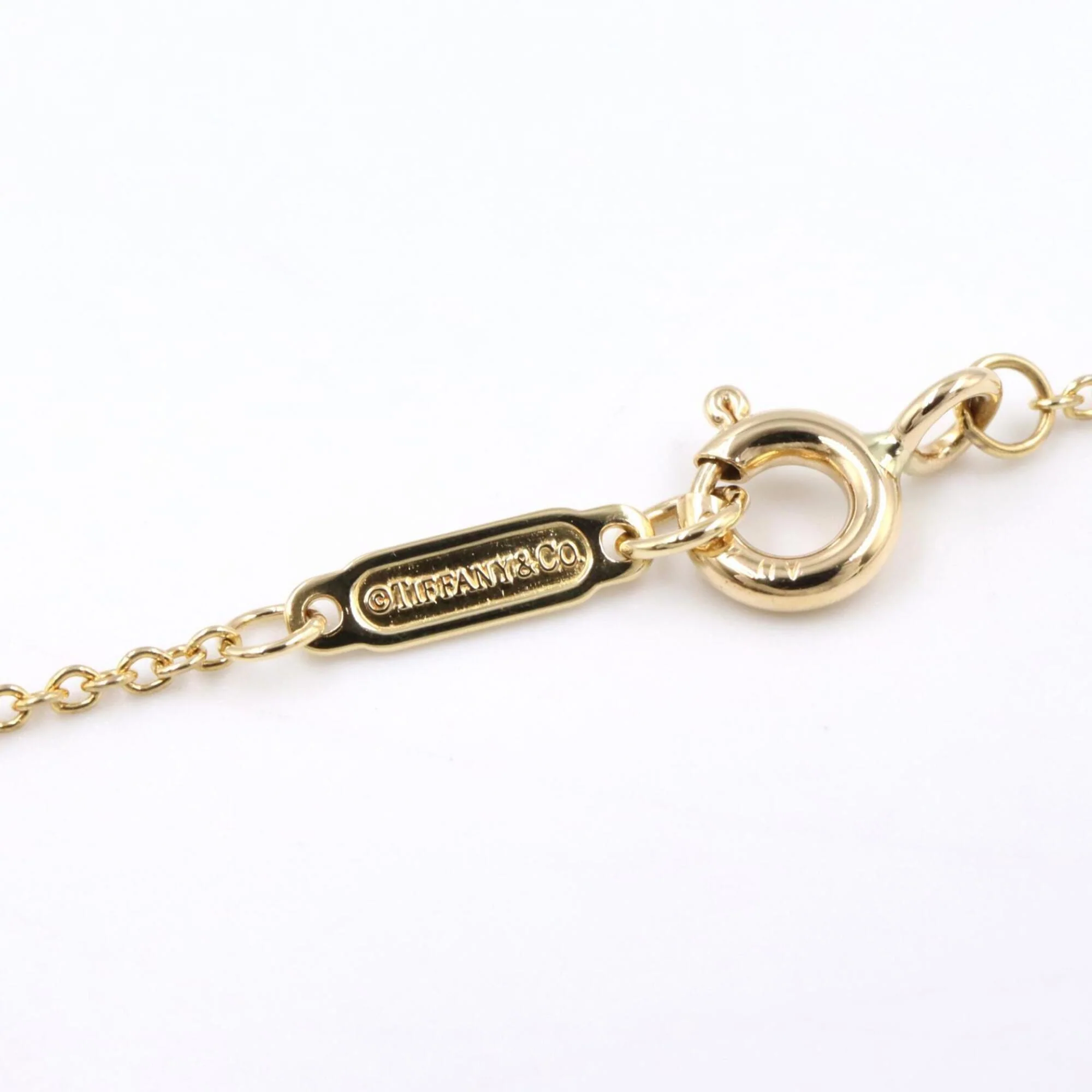 Pendant Necklace Platinum and 18K Yellow Gold - Image 4