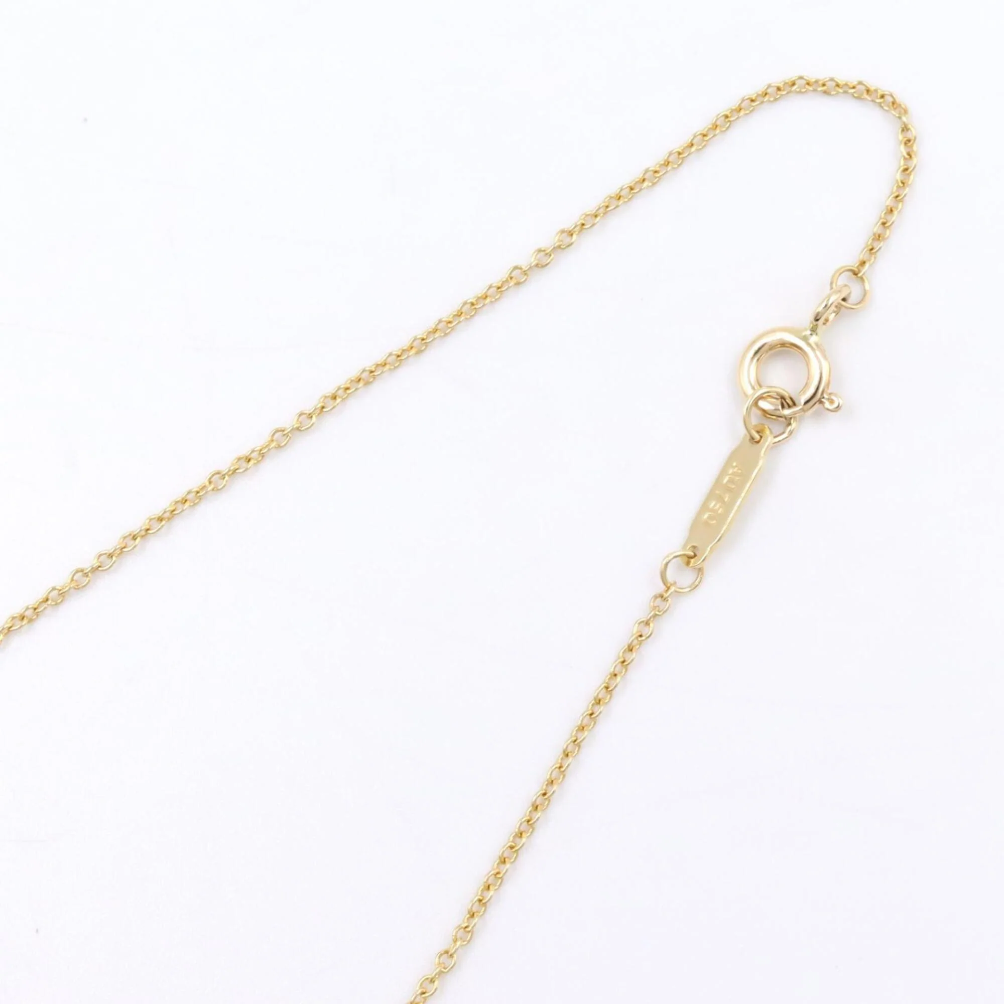 Pendant Necklace Platinum and 18K Yellow Gold - Image 6