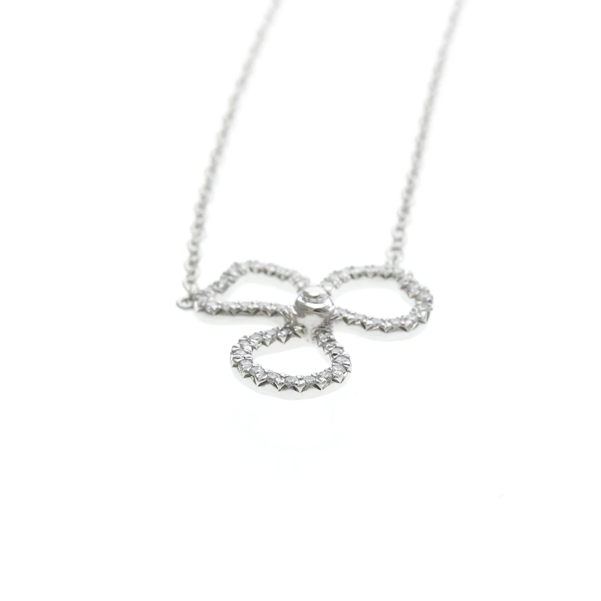 Pendant Necklace Platinum With Diamond - Image 4