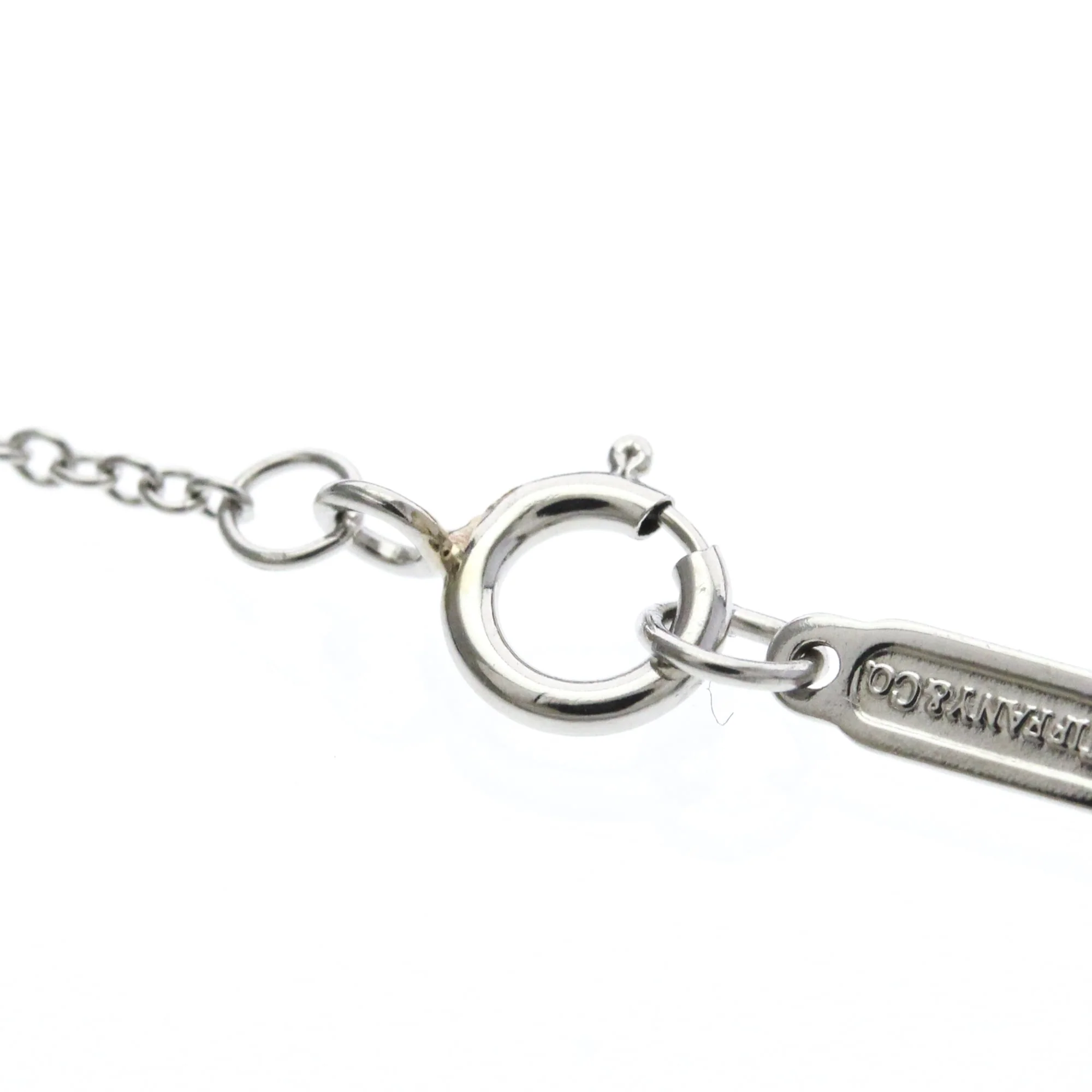 Pendant Necklace Platinum With Diamond - Image 9