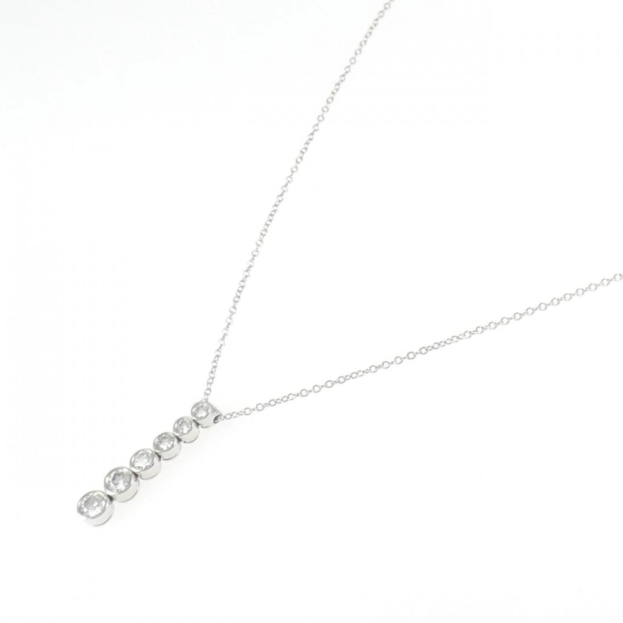 Pendant Necklace Platinum With Diamond - Image 2