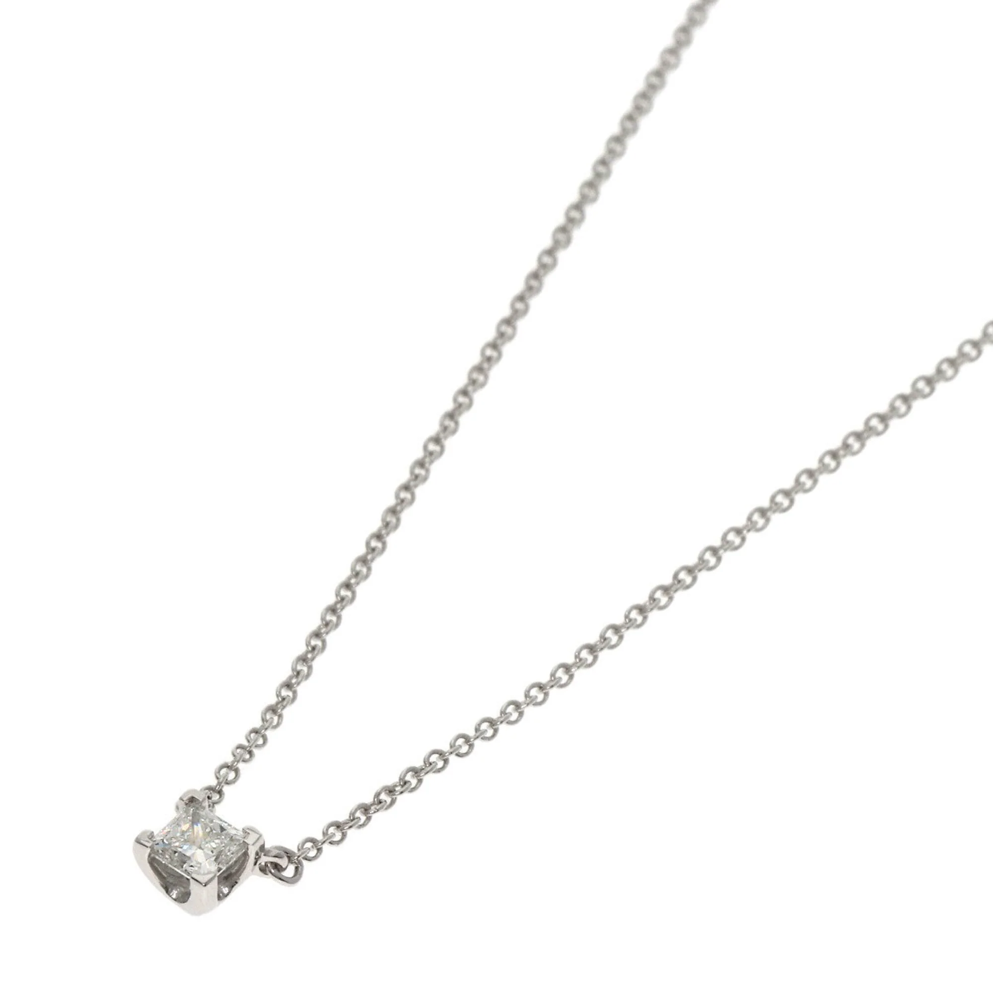 Pendant Necklace Platinum with Diamond