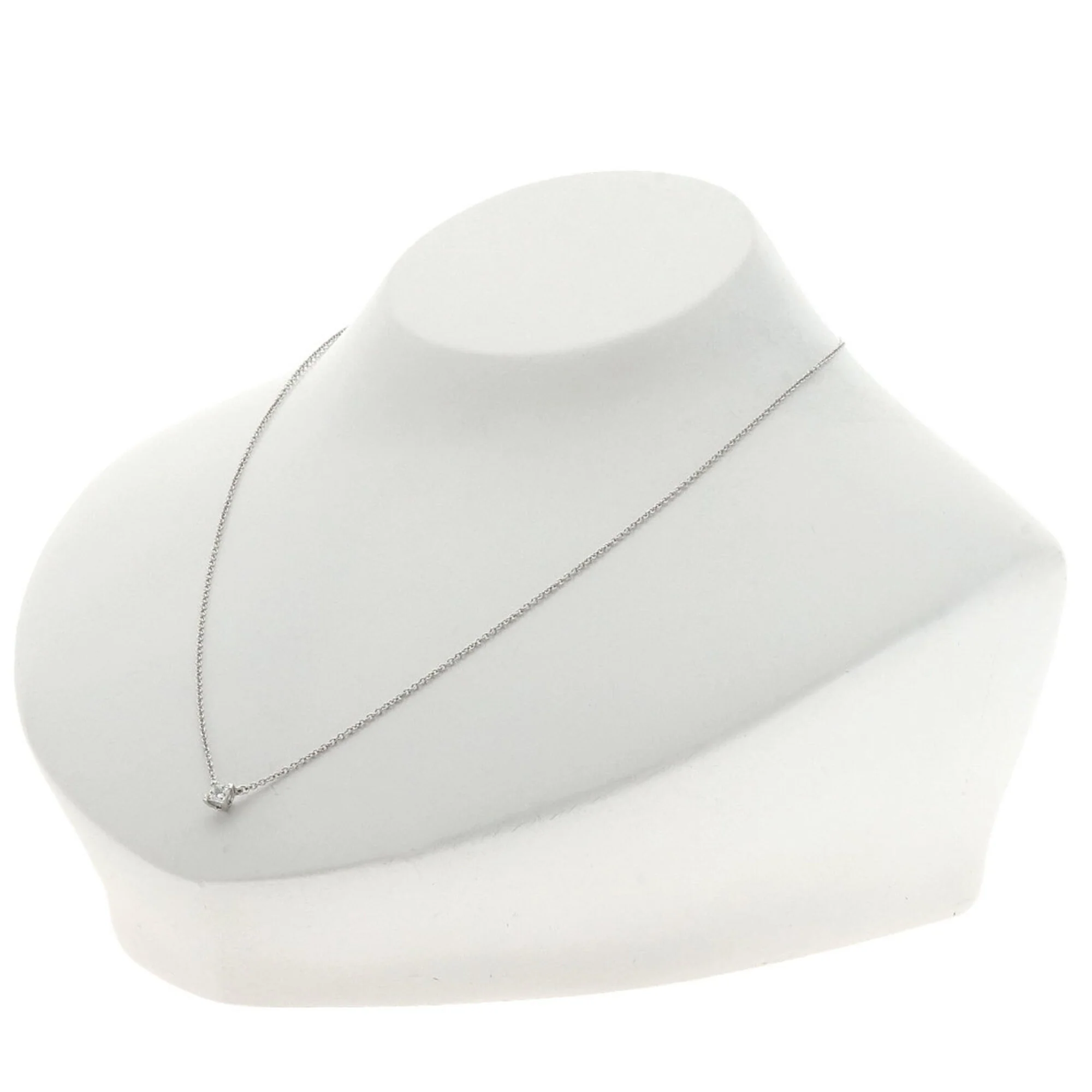 Pendant Necklace Platinum with Diamond - Image 4