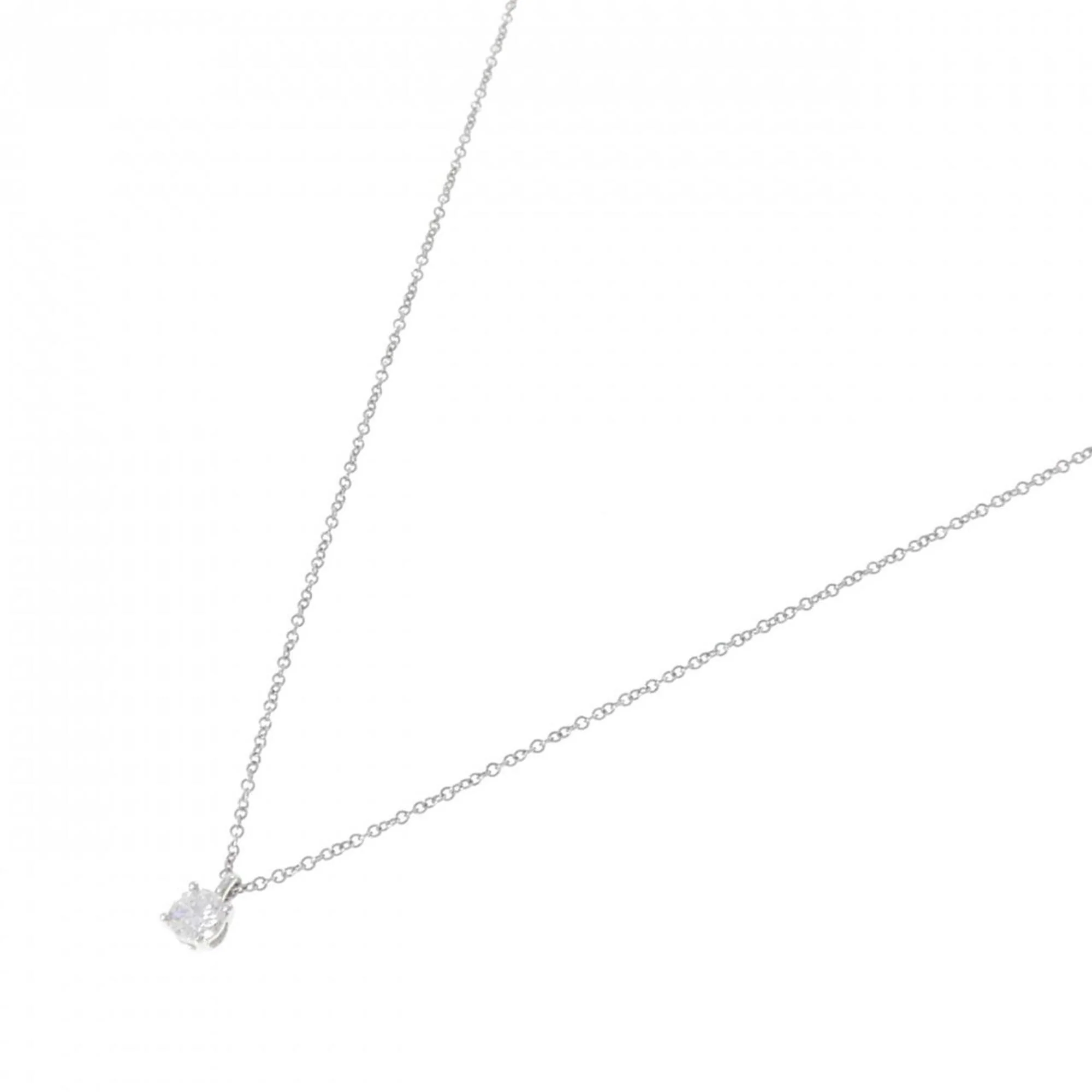 Pendant Necklace Platinum with Diamond - Image 2
