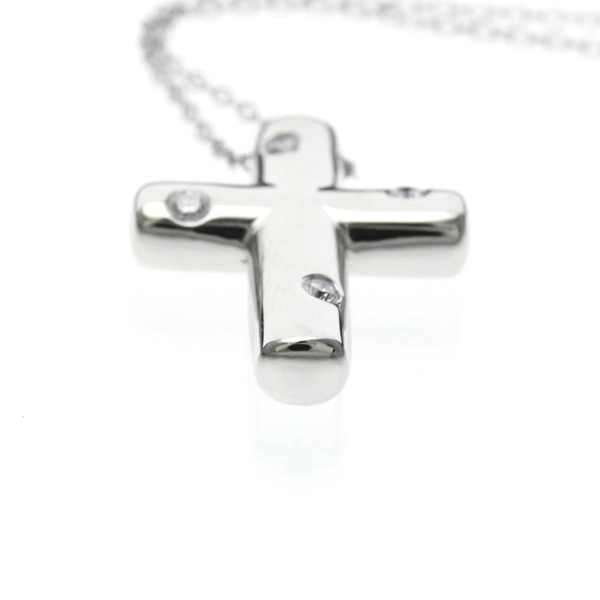Pendant Necklace Platinum With Diamond - Image 4
