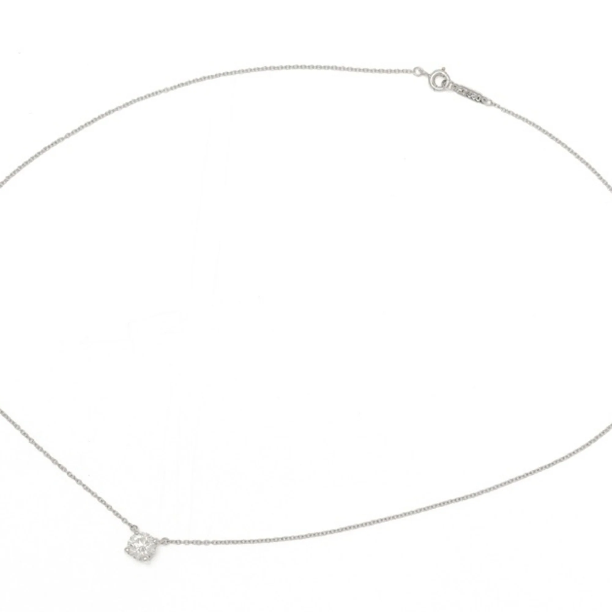 Pendant Necklace Platinum With Diamond - Image 3